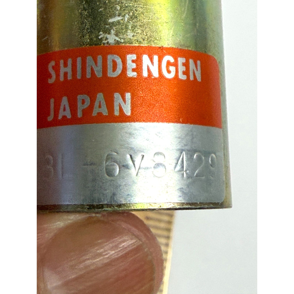 Vintage Shindengen M253L-6V DC Solenoid Japan - 6V Push-Pull Linear Actuator