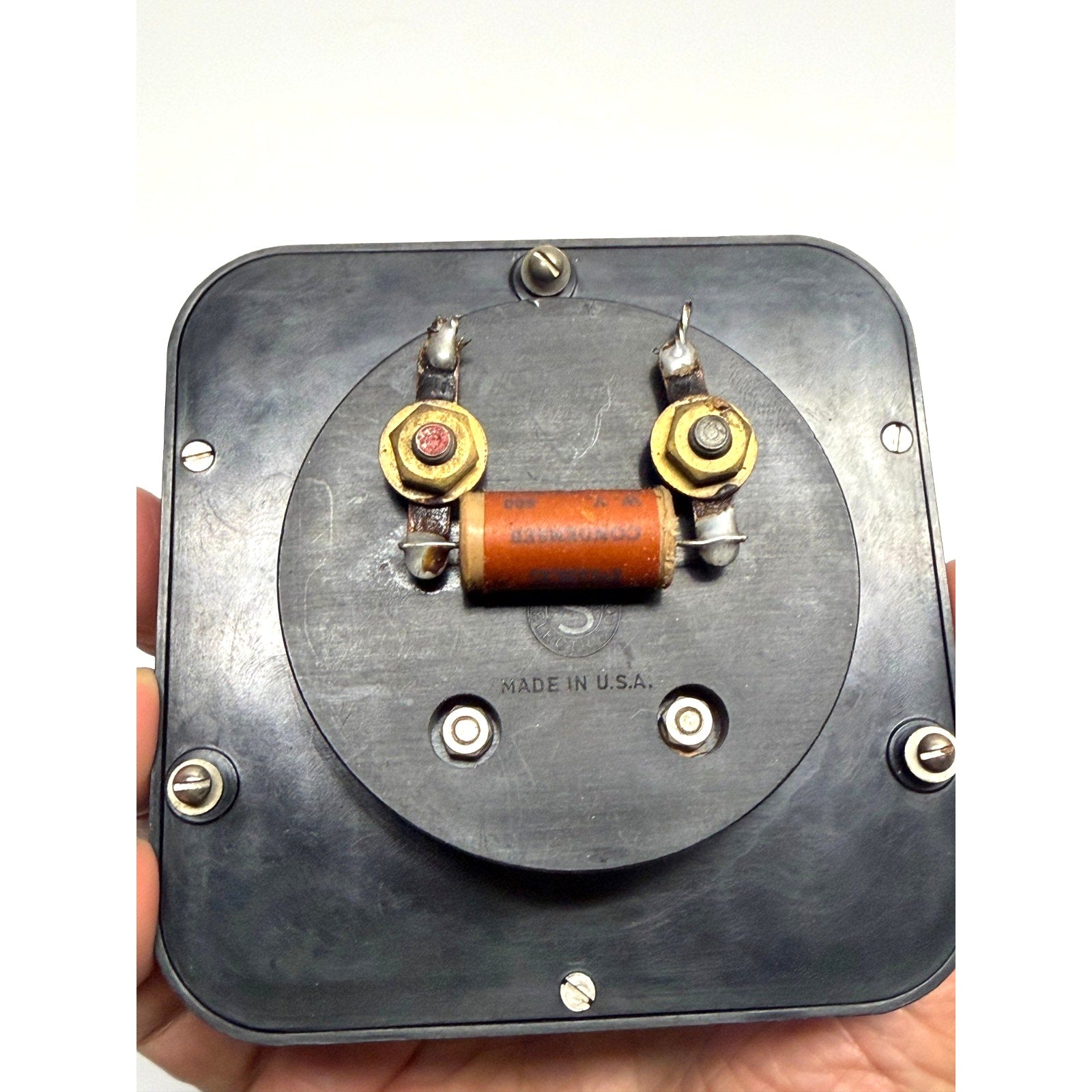 Vintage A.S. Aloe Co. Short Wave Unit Meter - Antique Diathermy Medical Oddity