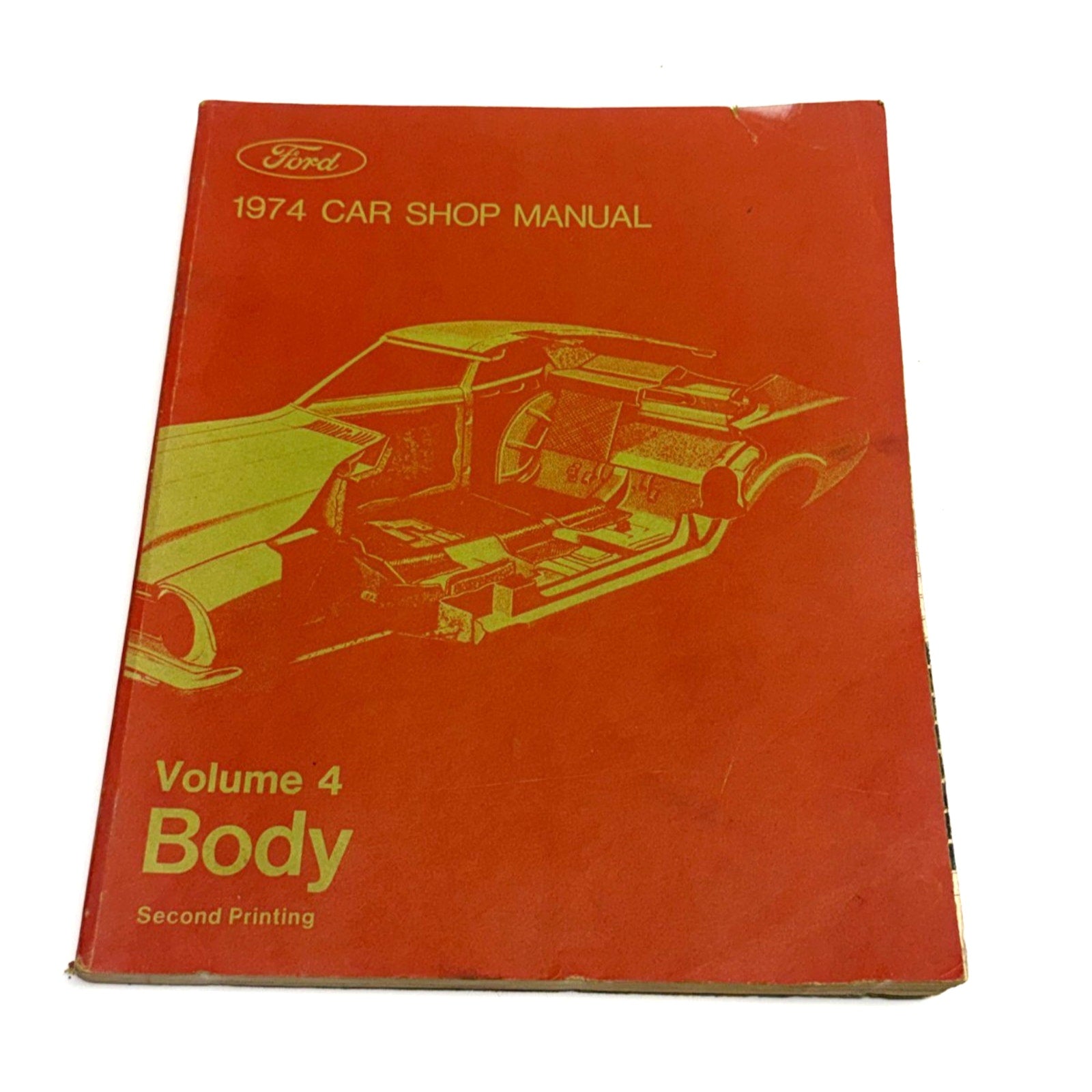 VINTAGE 1974 Ford Car Shop Manual Vol 4 Body
