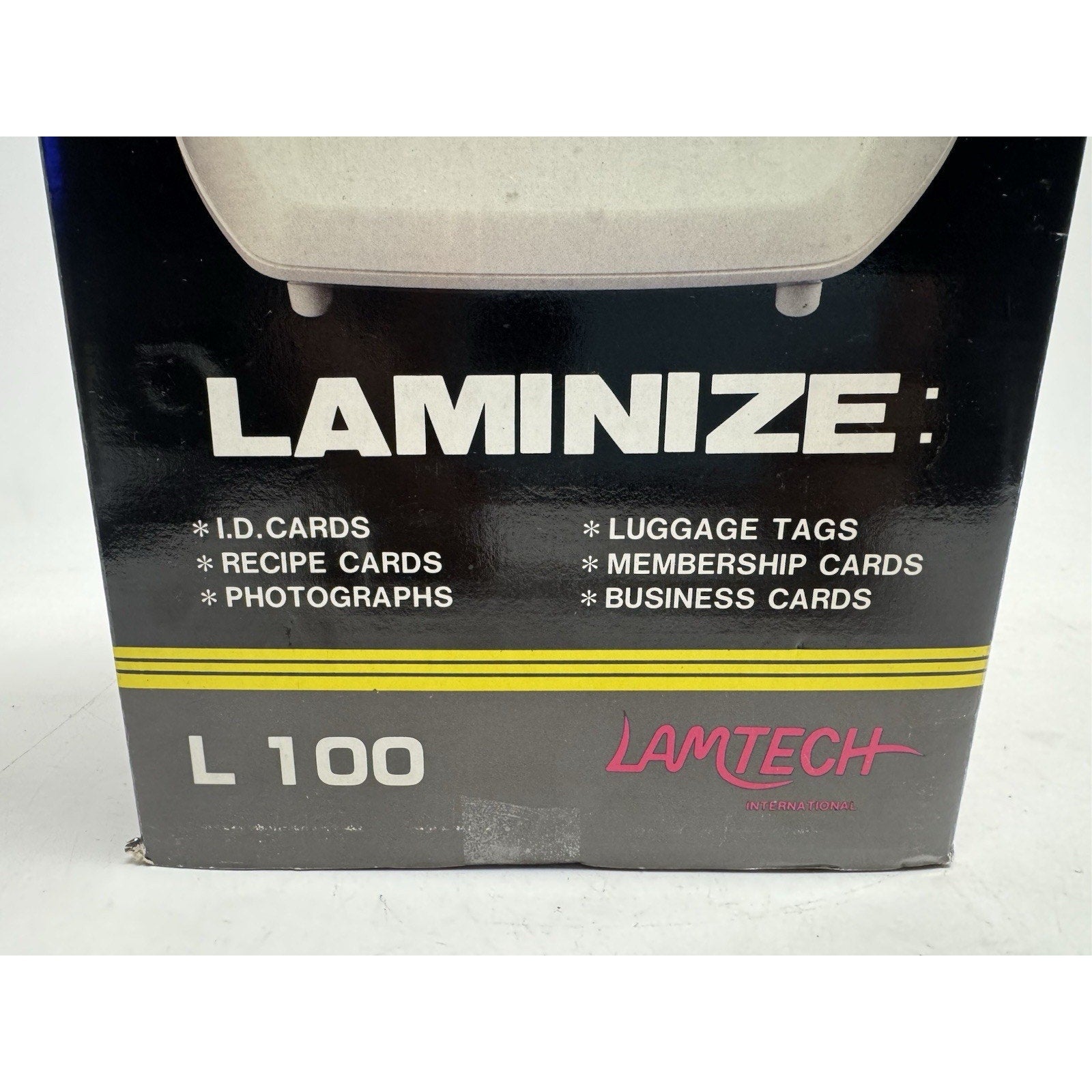 VINTAGE NOS The Laminizer L-100 Laminator By Lamtech Model RPA-100