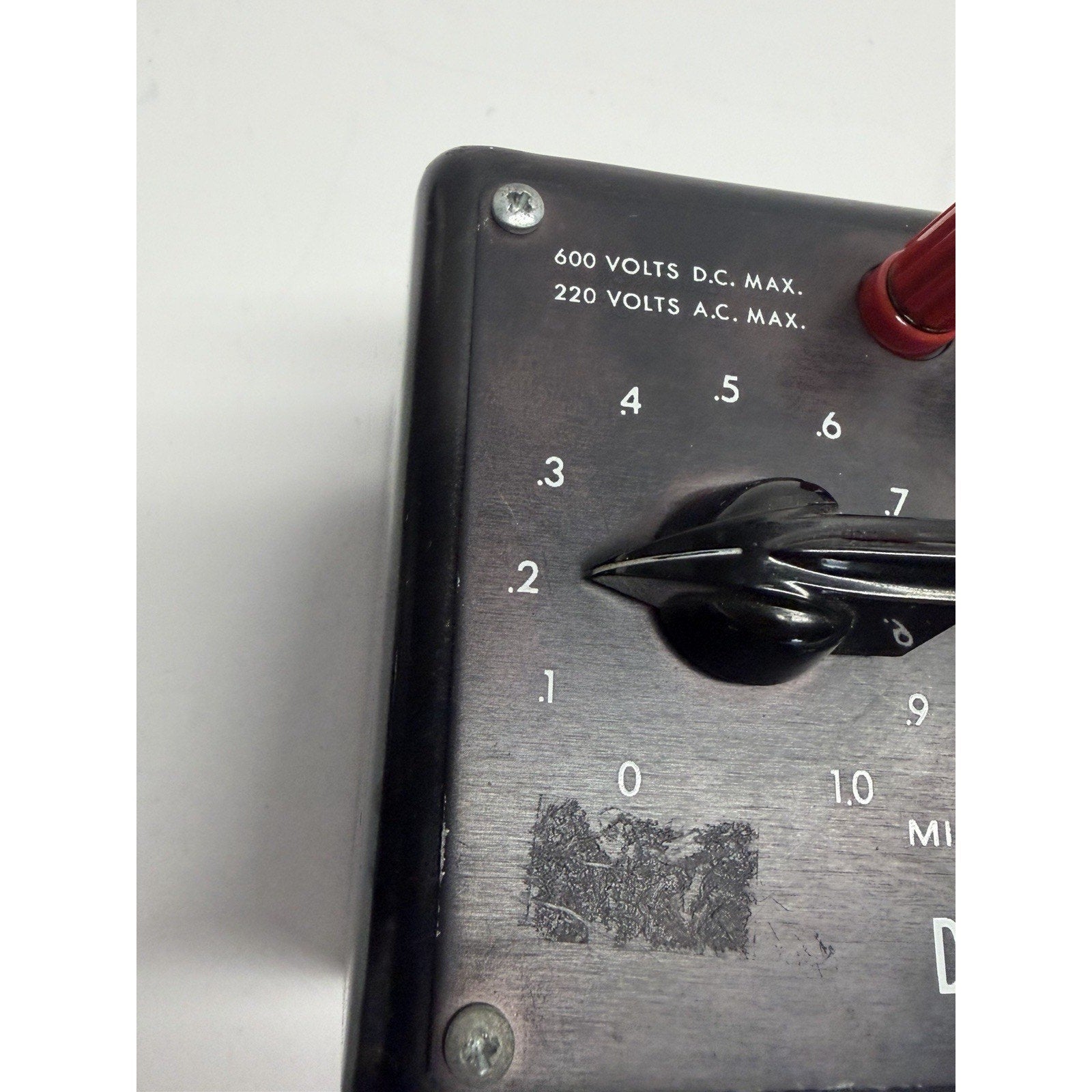 VTG Microfarads Decade Capacitor CP83596-00 Decade Capacitance Box Model 1200