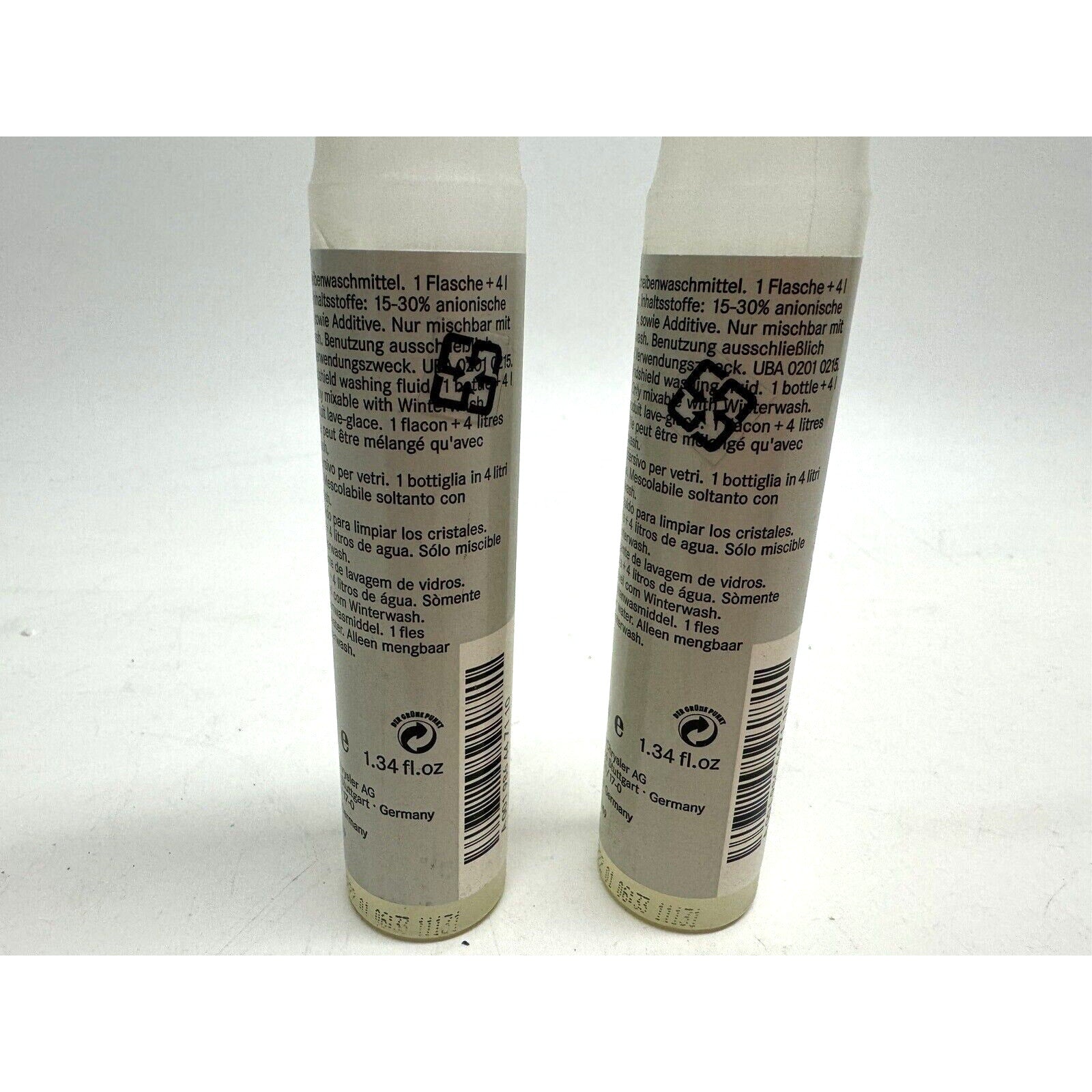 LOT OF 2 Mercedes-Benz FORMEL VR 9422 Roadster Windshield Washer FLUID ADDITIVE