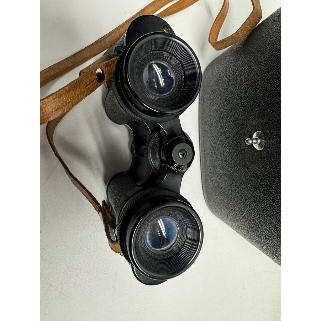 VINTAGE Yamatar 8X30 FlyWeight Binoculars Coated Optics 1000yds 393 Ft JAPAN