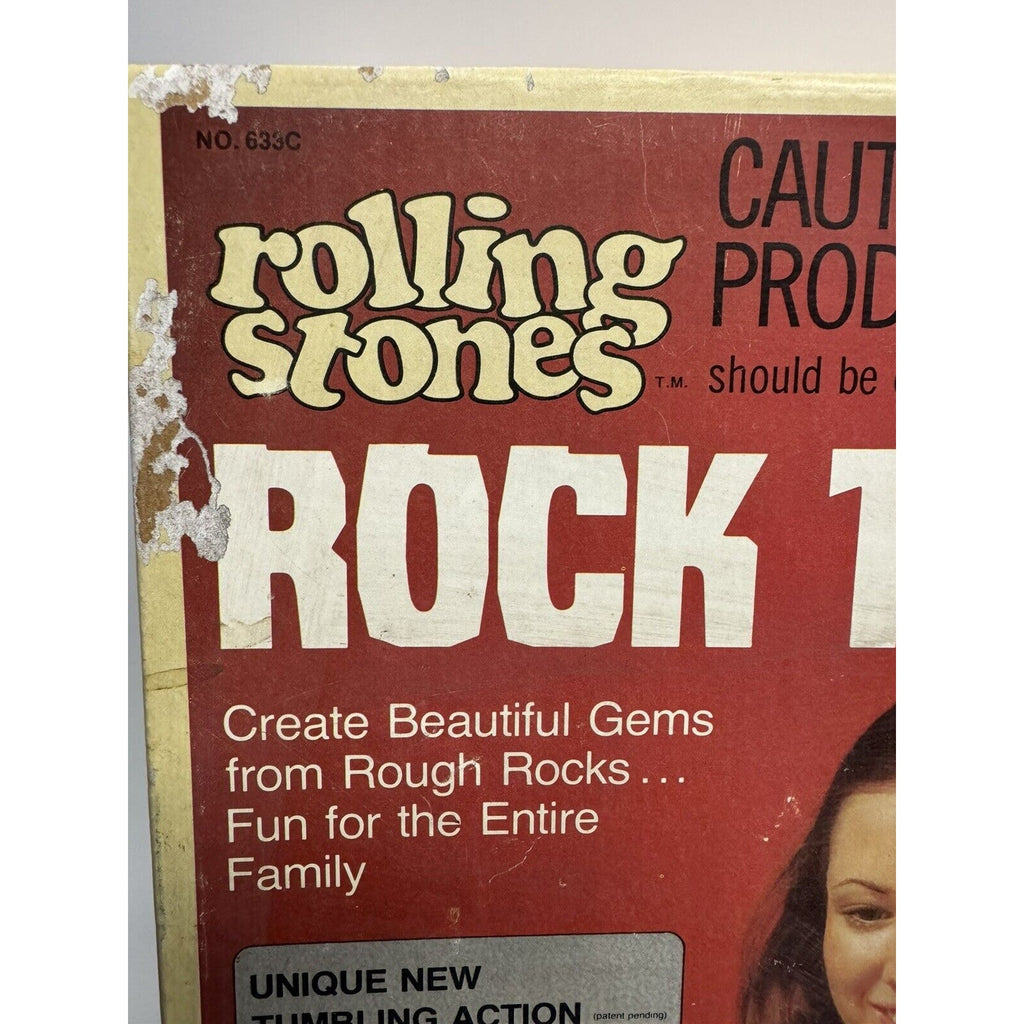 VINTAGE NOS NSI Rolling Stones Rock Tumbler 1997 NO.633C