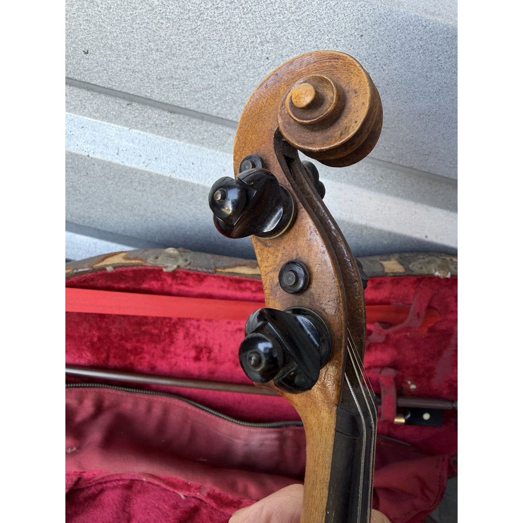 VINTAGE Hopf Violin with Case & Bow 24 Inches