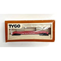 Vintage HO Scale 342-D TYCO Great Northern GN Skid Flat w/ Culverts