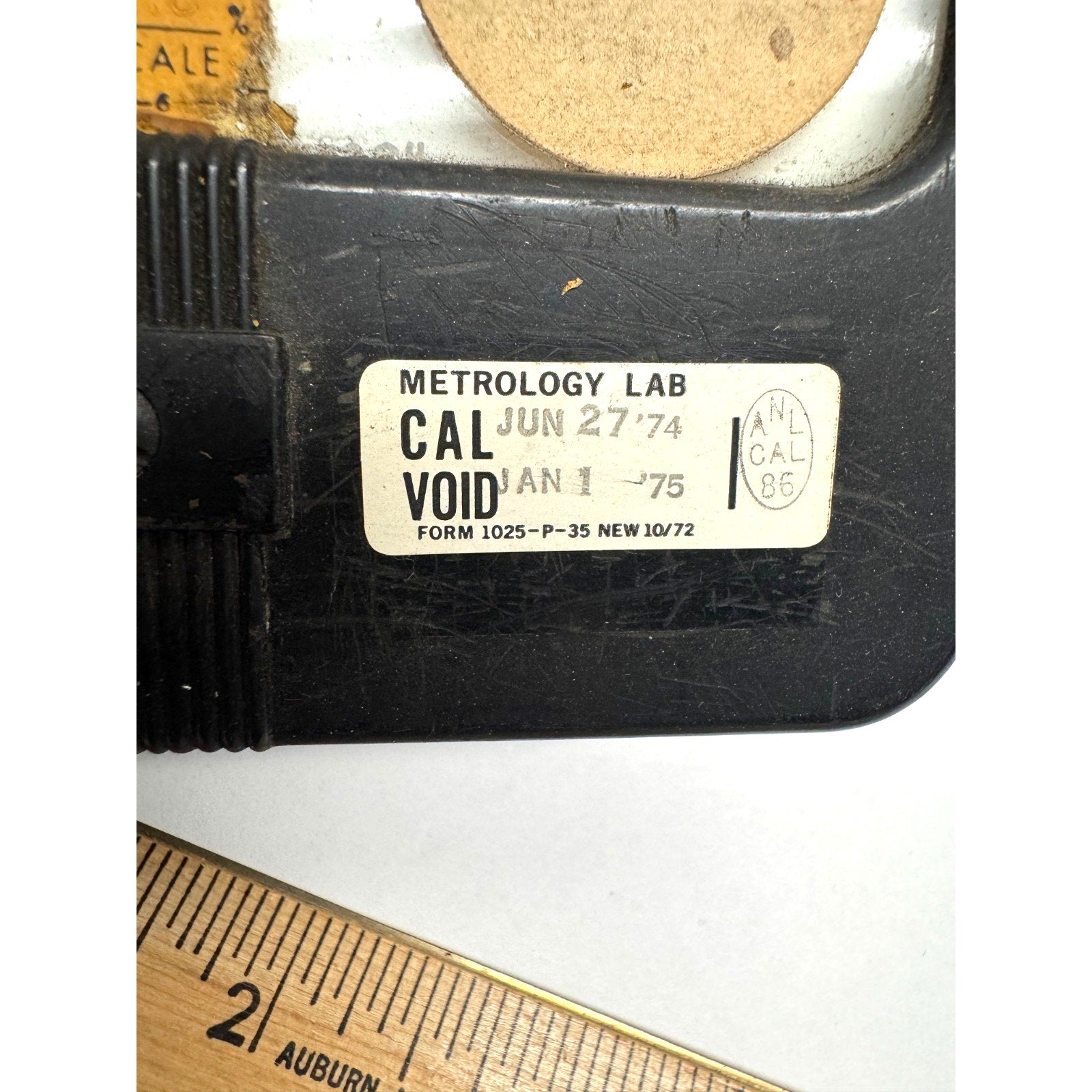 Vintage Simpson Model 59 Rectangular Analog AC Voltmeter.