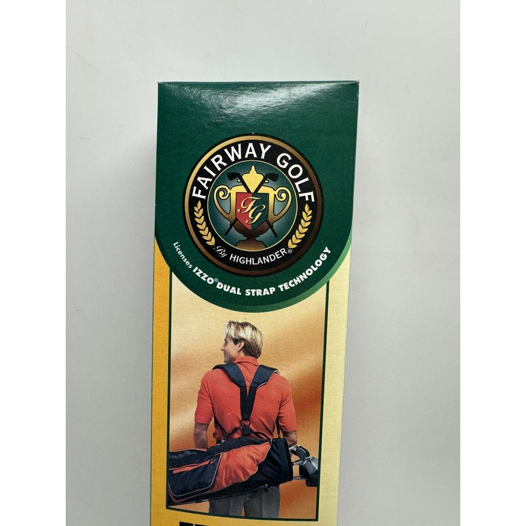 VINTAGE NOS Izzo Golf Dual Strap with Comfort Swivel Technology