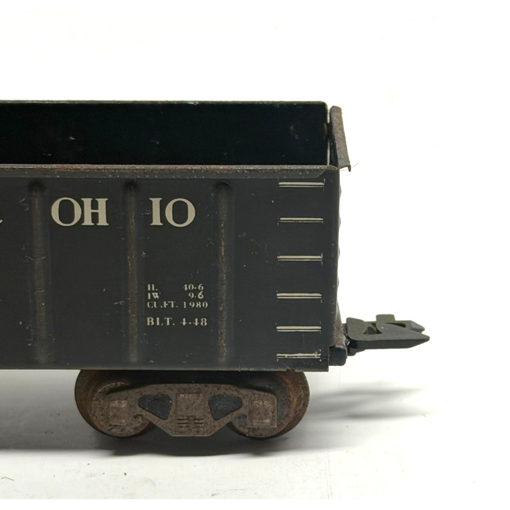 Vintage Marx O O-27 Tin C&O #44572 Chesapeake & Ohio Gondola