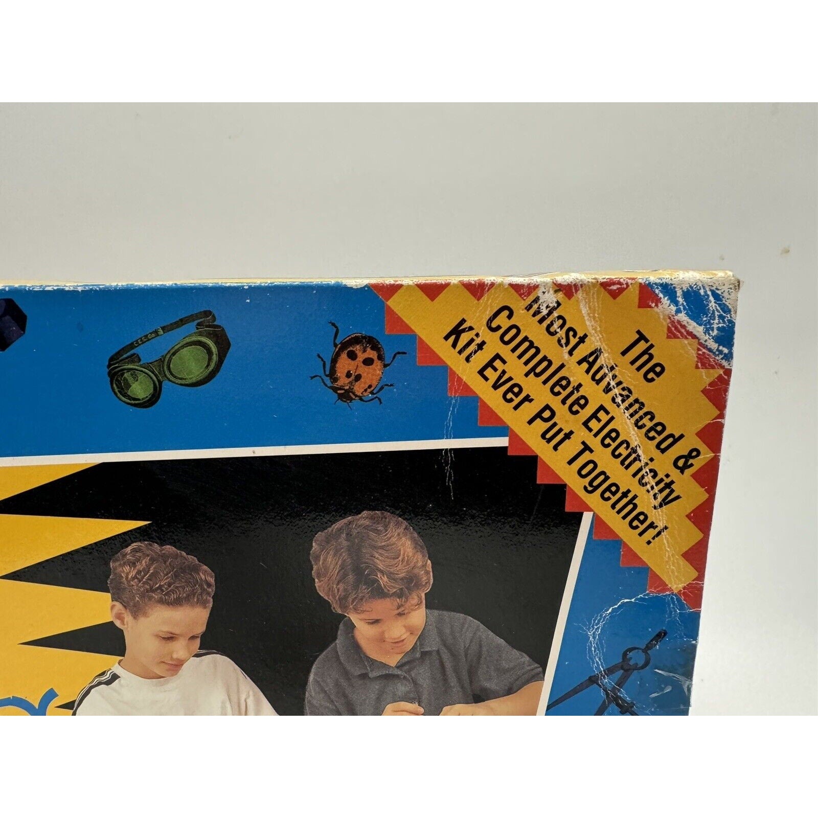 Vintage SEALED NEW Kid's Tek Junior Scientist Electricity Lab Kit. Item No. 211