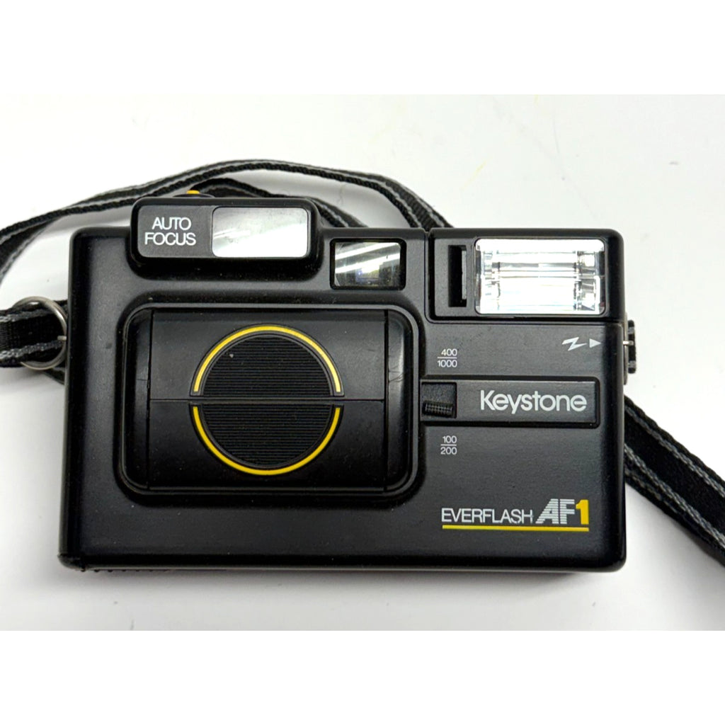 Vintage Keystone Everflash AF1 35mm Point & Shoot Film Camera - Untested