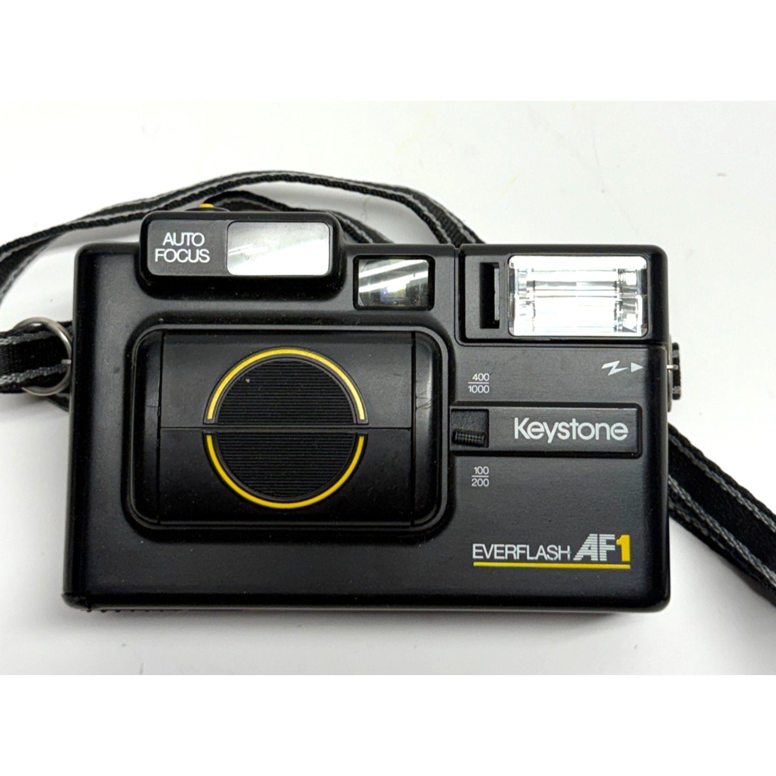 Vintage Keystone Everflash AF1 35mm Point & Shoot Film Camera - Untested