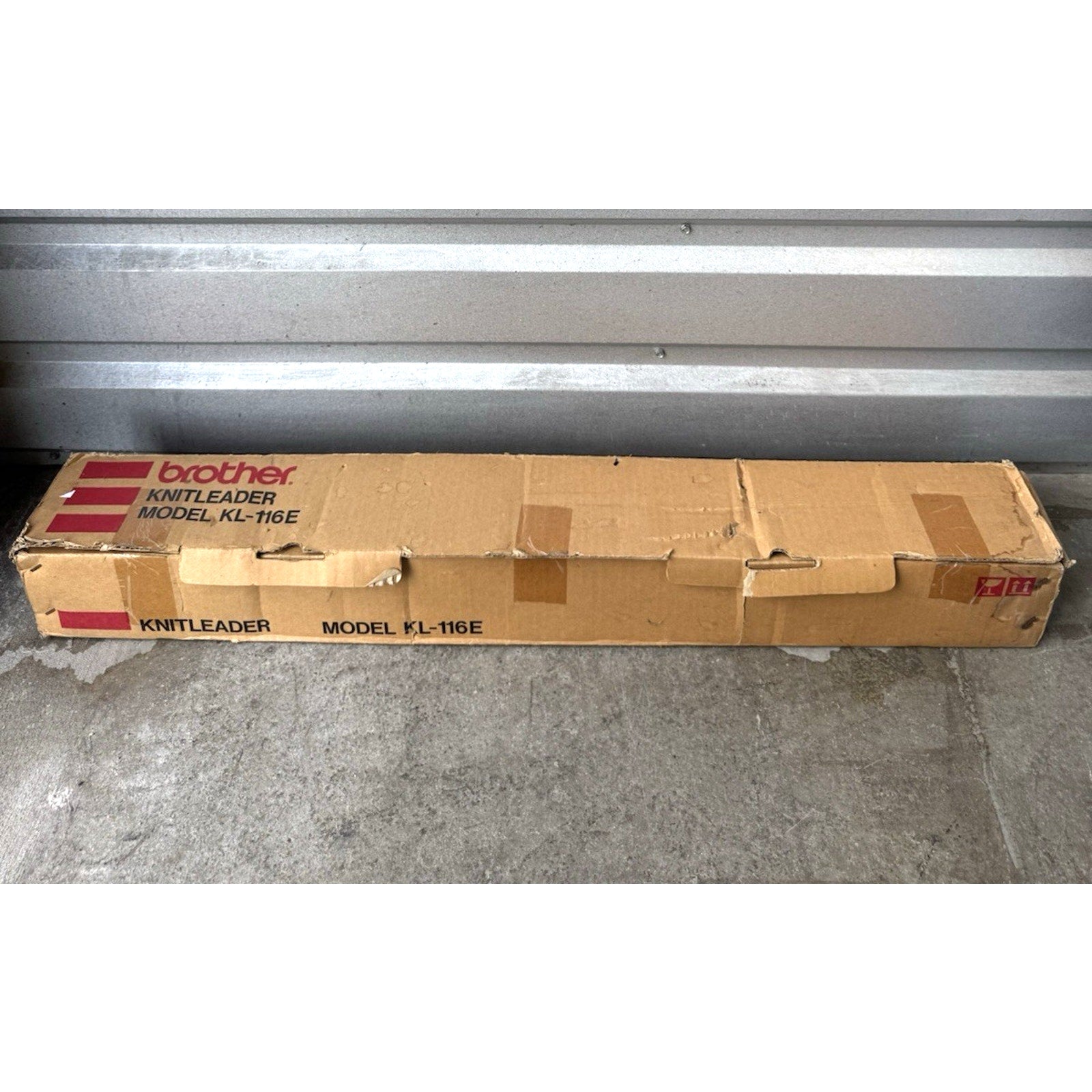 VINTAGE NOS Brother Knitleader Knit Leader KL-116E For Knitting Machine