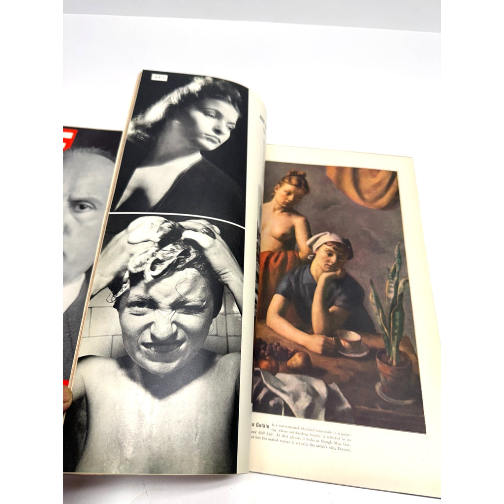 Vintage LIFE Magazine Lot Mussolini Sept 11 1939 + Jim Farley Sept 19 1938 Rare