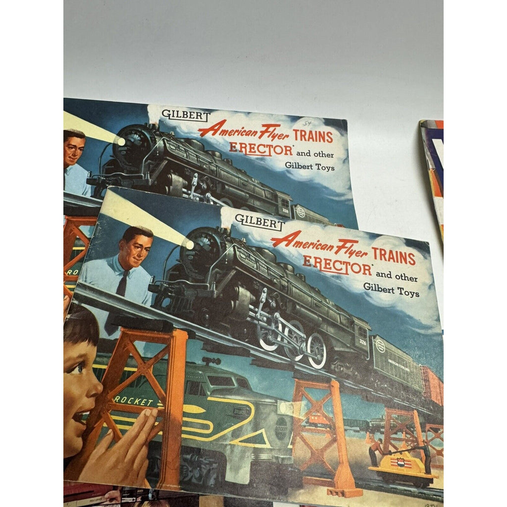 Vintage LOT OF 6 Lionel Train & American Flyer Railroad Catalog 1961, 1976, 1977