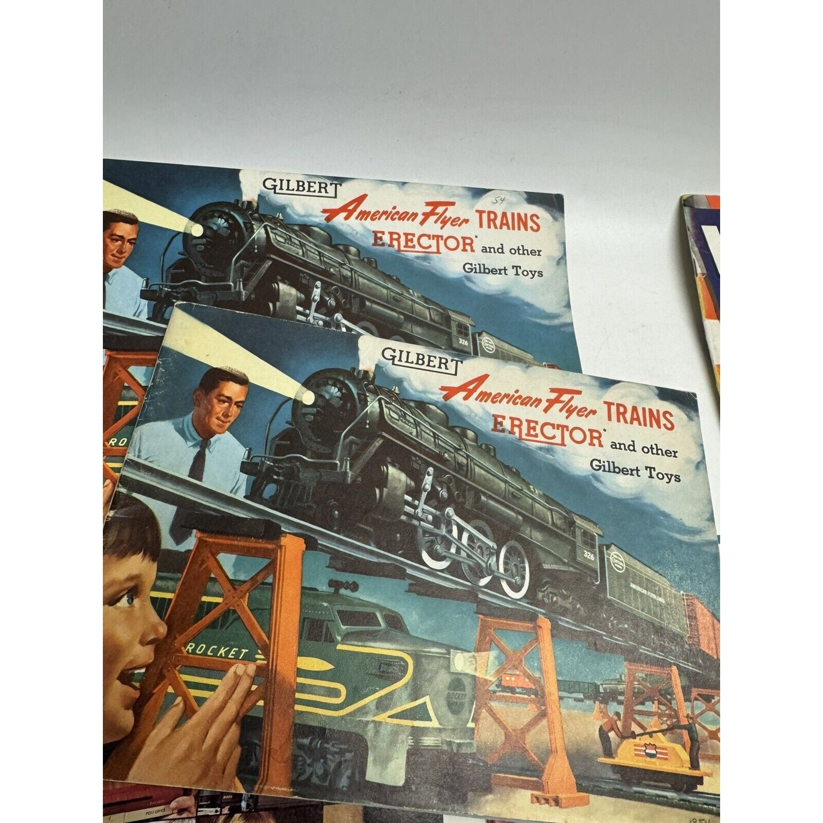 Vintage LOT OF 6 Lionel Train & American Flyer Railroad Catalog 1961, 1976, 1977