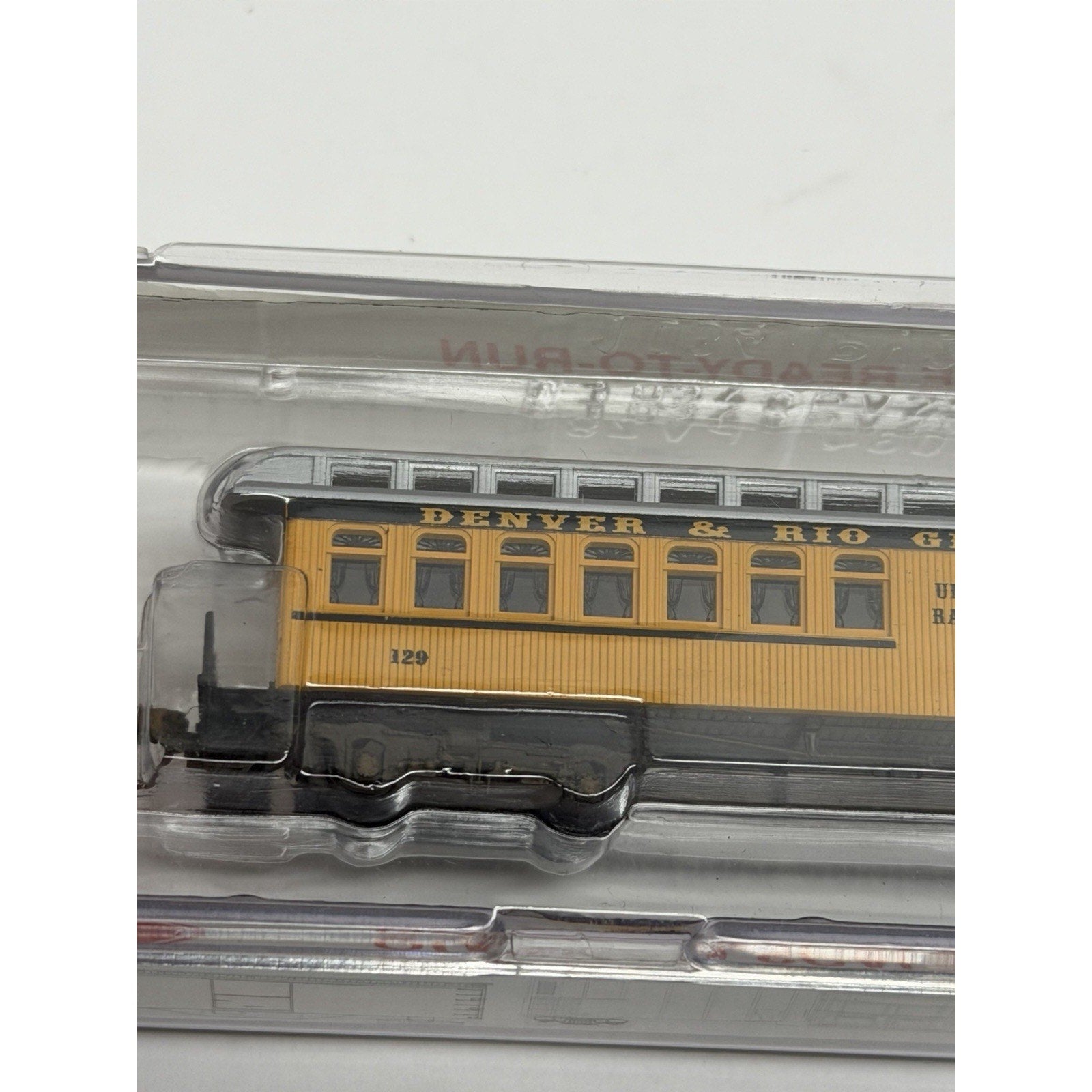Vintage Factory Sealed N Roundhouse 88120 50' Overland D&RGW Pass Combine