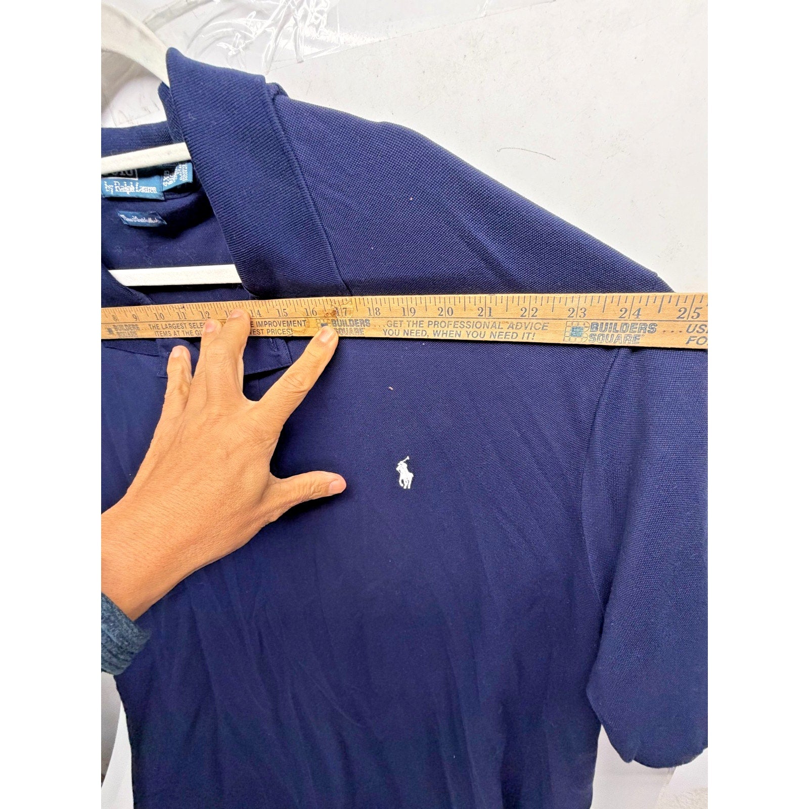 POLO Ralph Lauren Men's 4XB Big Classic Fit Short Sleeve Polo Shirt Navy Blue
