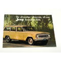 Vtg Original 1967 1968 Jeep Recreation Fleet Sales Brochure 67 68 Wagoneer