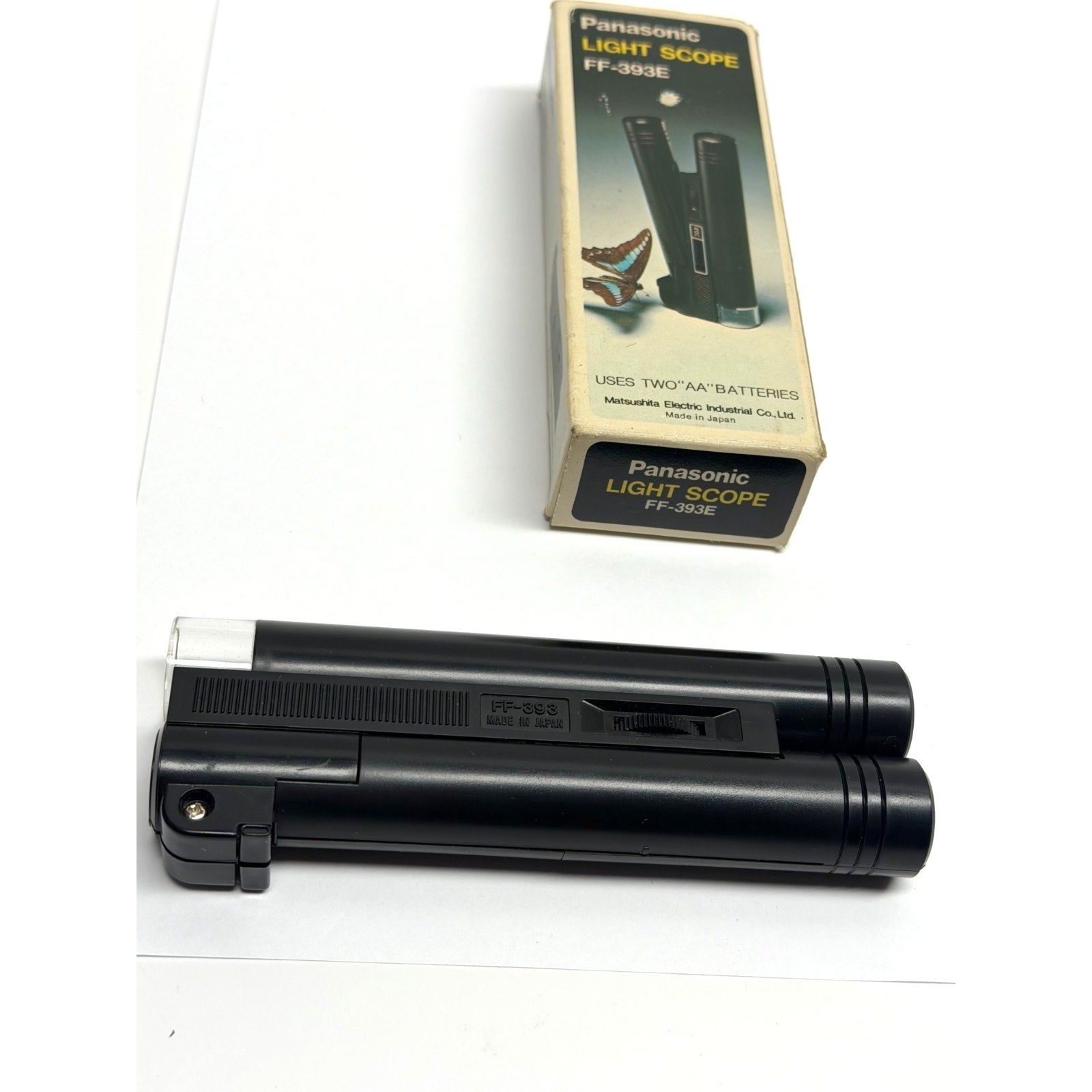 VTG PANASONIC FF-393 LIGHT SCOPE 30X Complete EUC TESTED Made in Japan