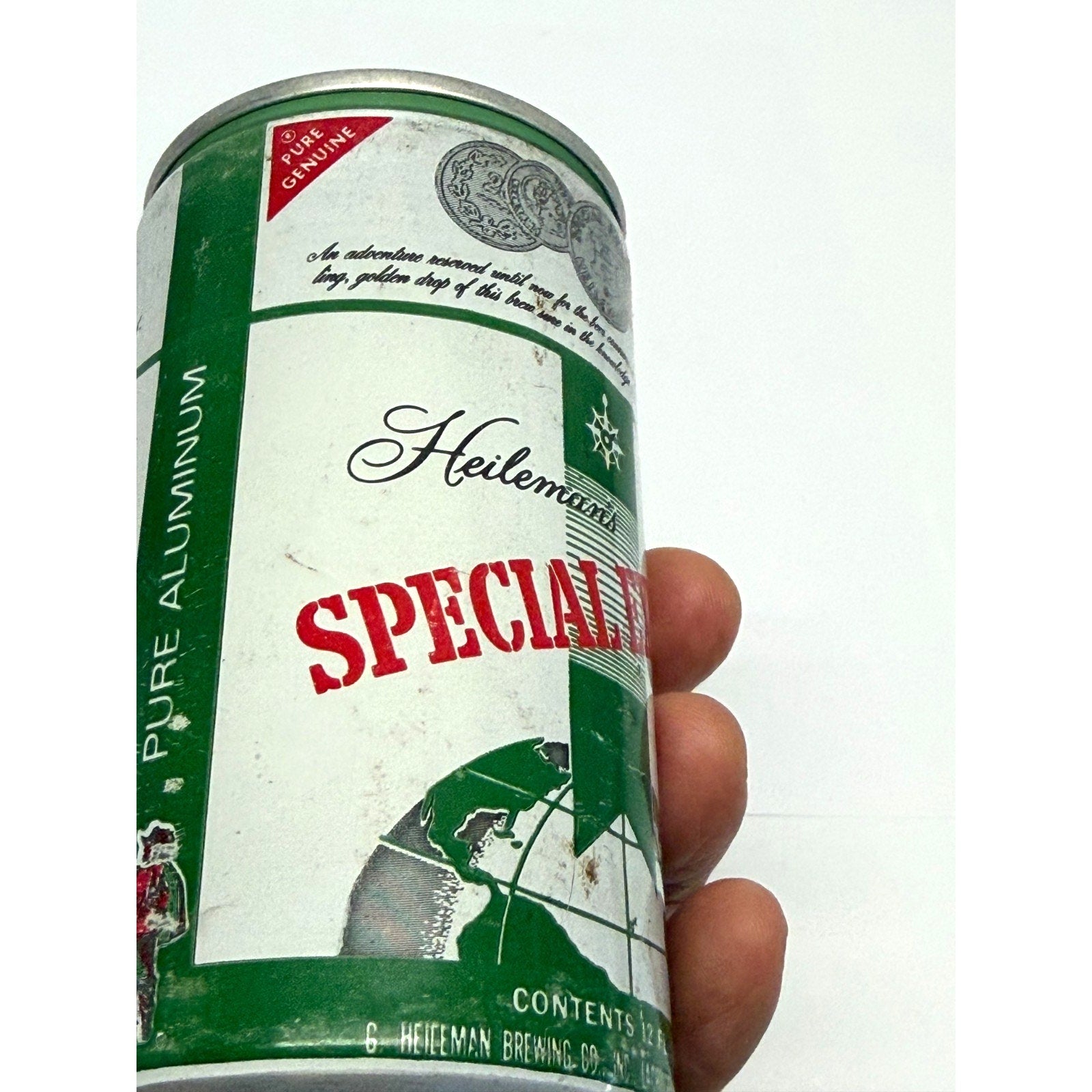 Vintage Minty Special Export 12 Oz Beer Can Heileman Wi. 75-30