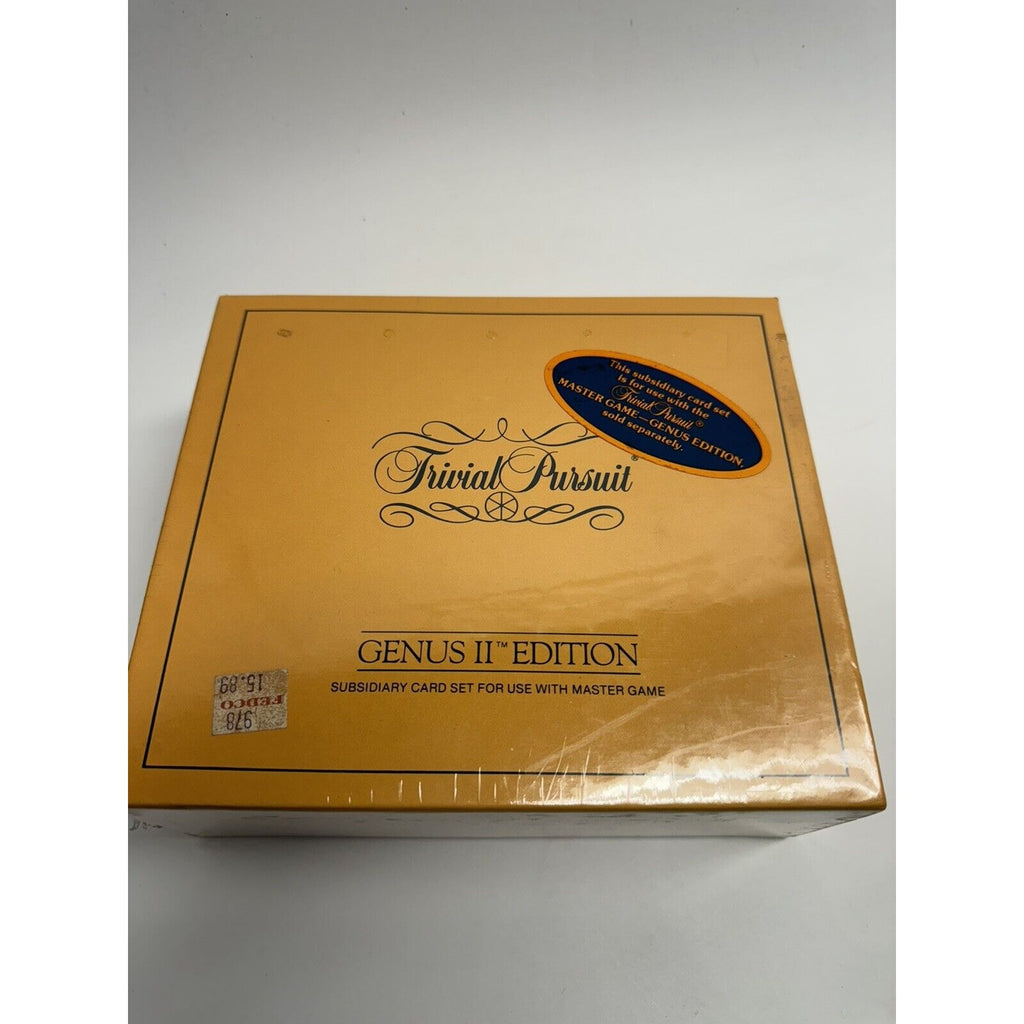 VINTAGE FACTORY SEALED Trivial Pursuit 4-Game LOT Baby Boomer, Mastergame-Geniu