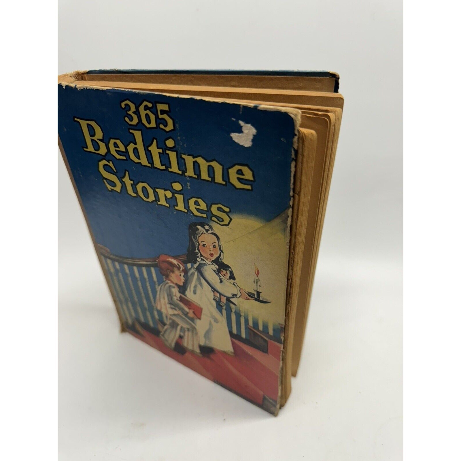 VINTAGE "RARE" 365 Bedtime Stories Book By Viola Ruth Lowe 1937 Whitman Pub Co