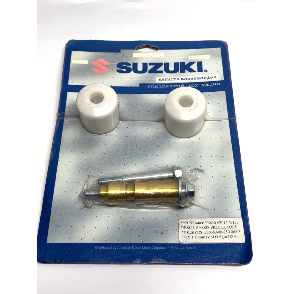 VINTAGE Suzuki 2006-2008 GSX-R600 GSX-R750 Chassis Protectors 990A0-63014-BLK