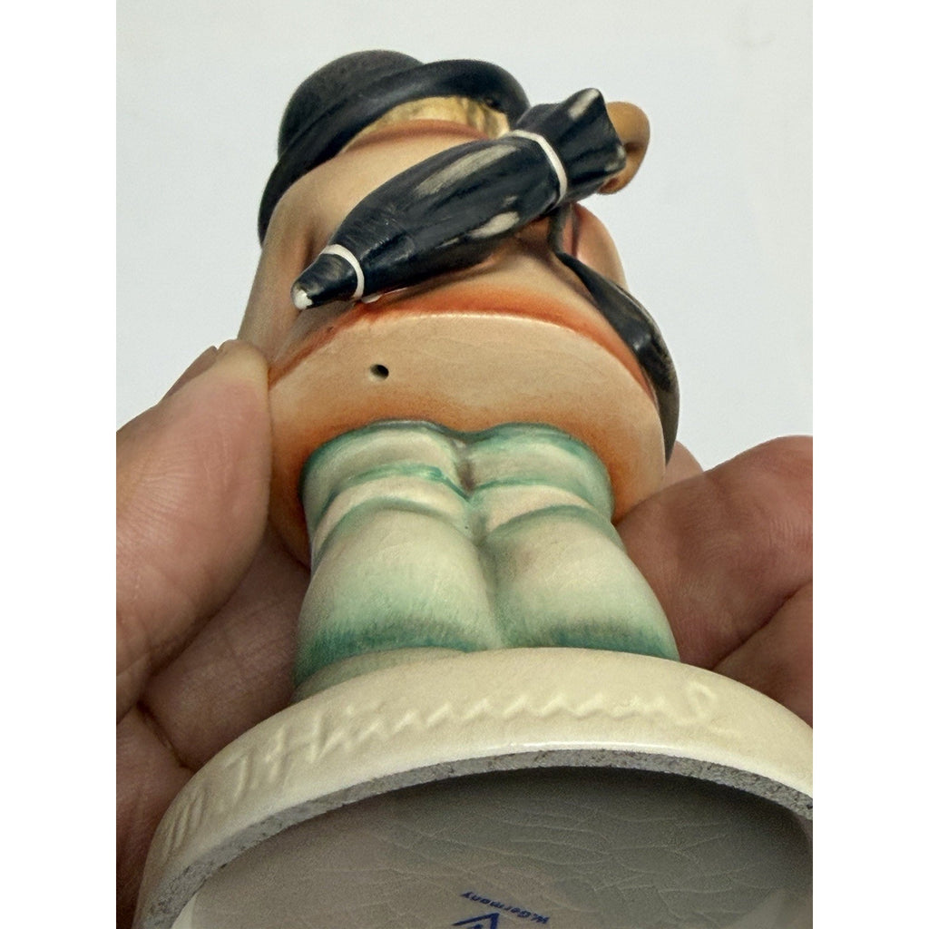 Vintage Goebel Hummel Figurine “Little Fiddler” Crown Germany RARE 5.25" TMK1