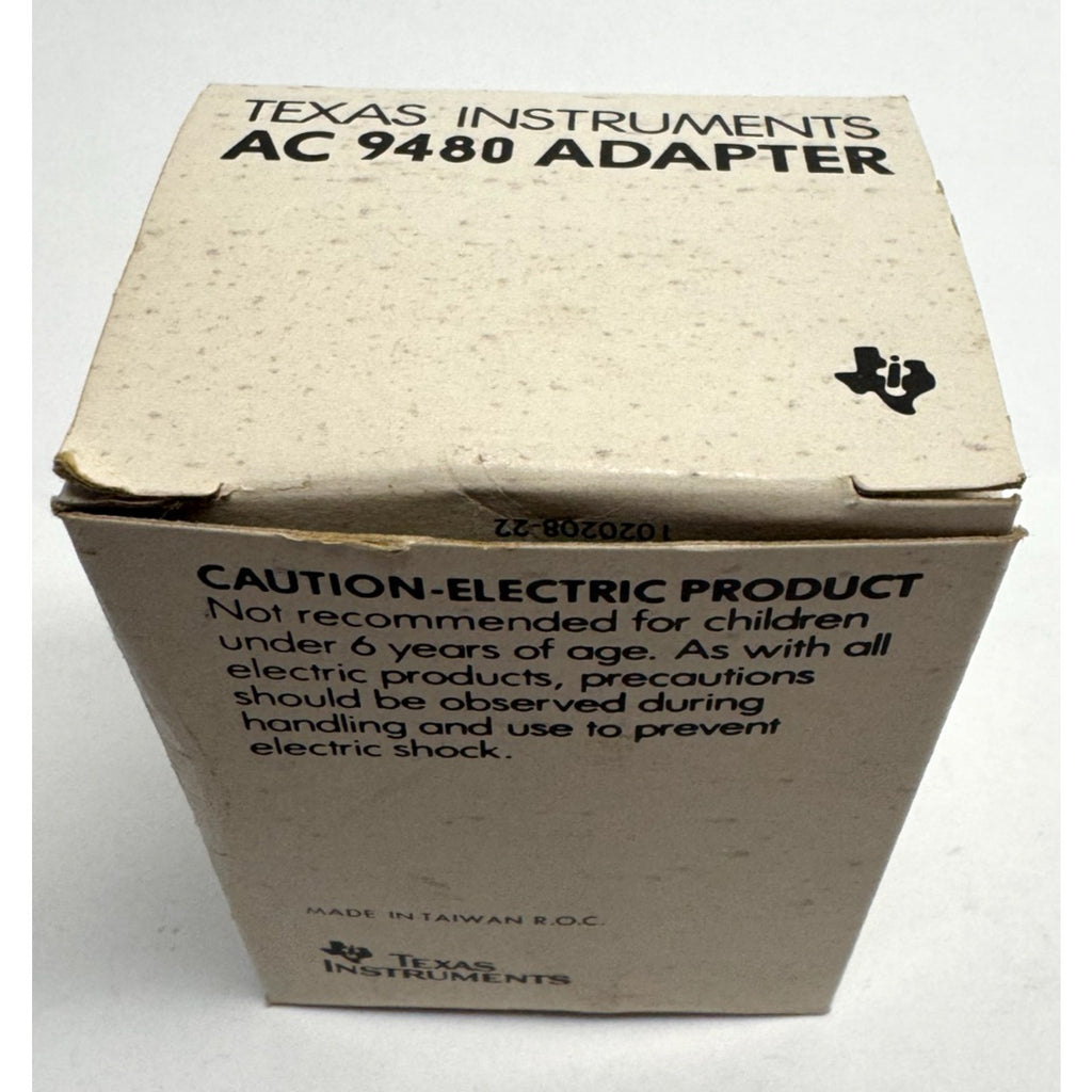 Vtg Texas Instruments Model AC 9480 Power Adapter