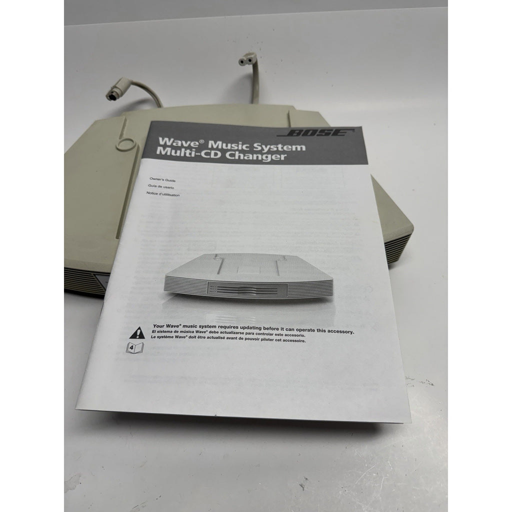 VTG Bose Wave Music System Multi-CD Changer Accessory Powers On - Parts Only