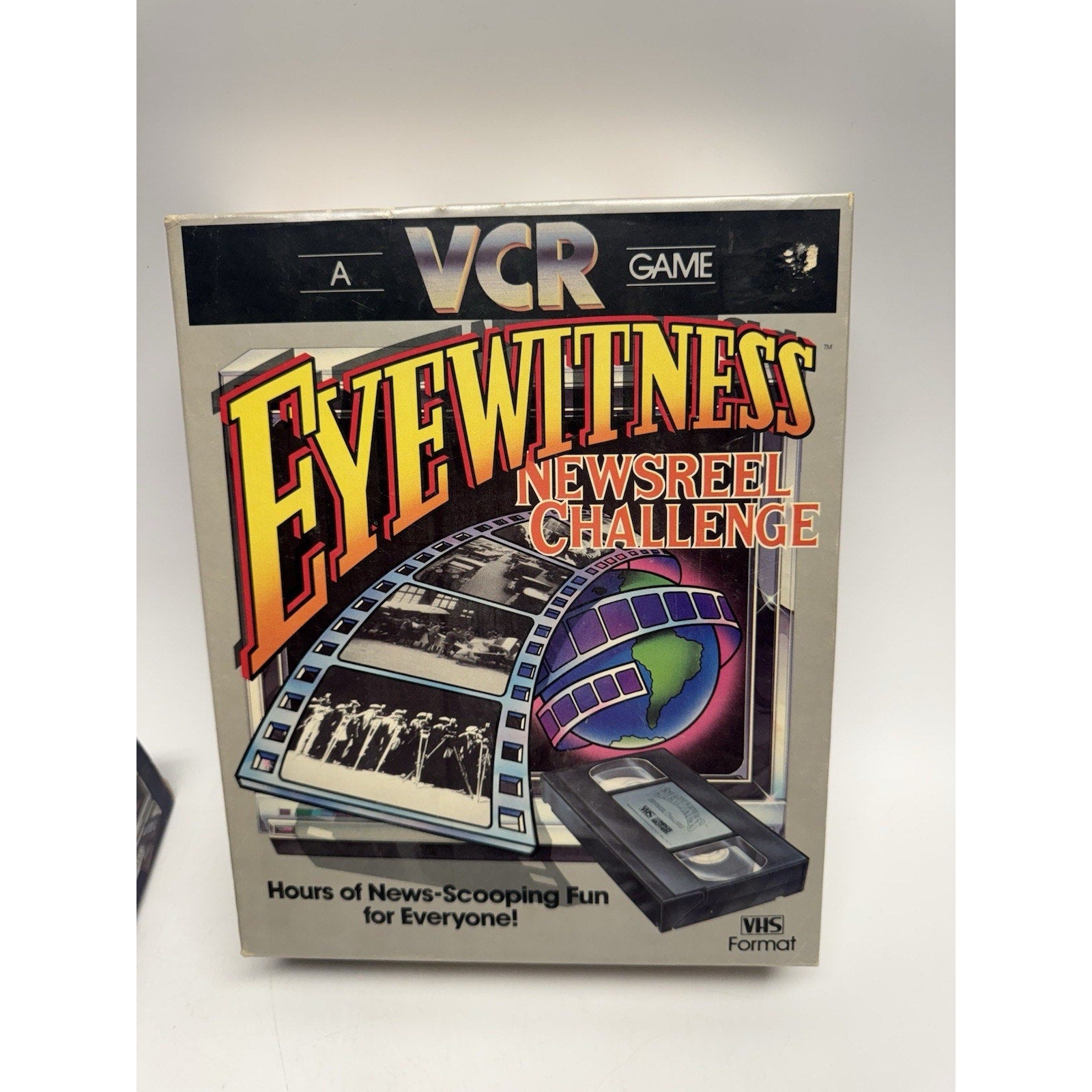 VINTAGE NOS 1985 Parker Brothers Clue & Eyewitness VCR Mystery Game LOT OF TWO