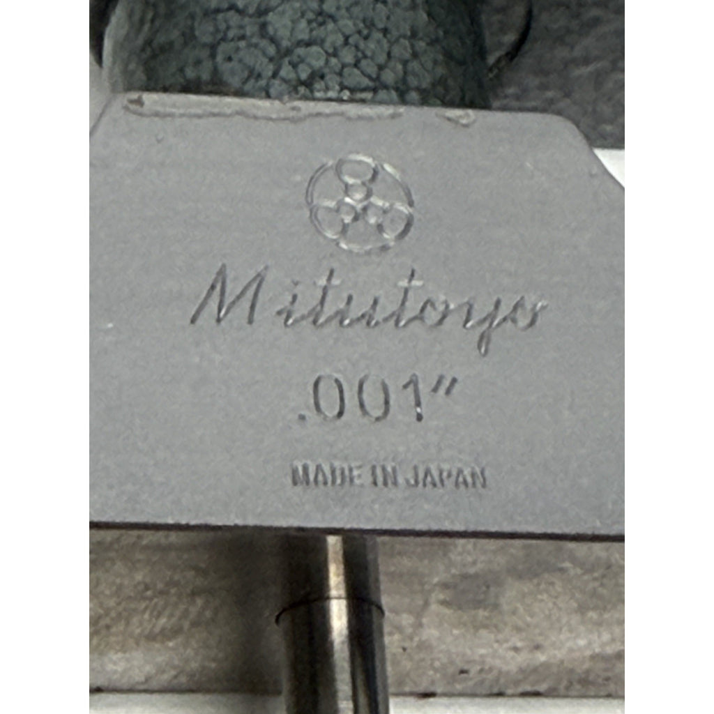 VINTAGE Mitutoyo 0.001” Depth Micrometer Set 0”- 6” Depth Mic