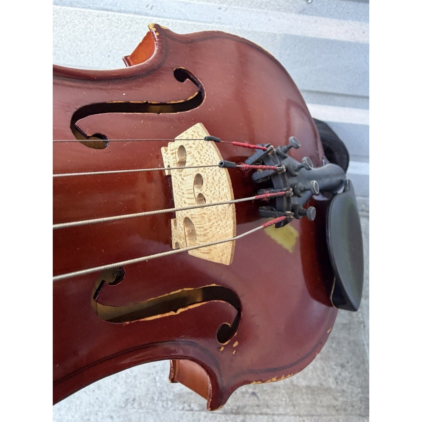 VINTAGE 2001 FRANZ HOFFMANN Etude 1/2 VIOLIN w/Bow and Case