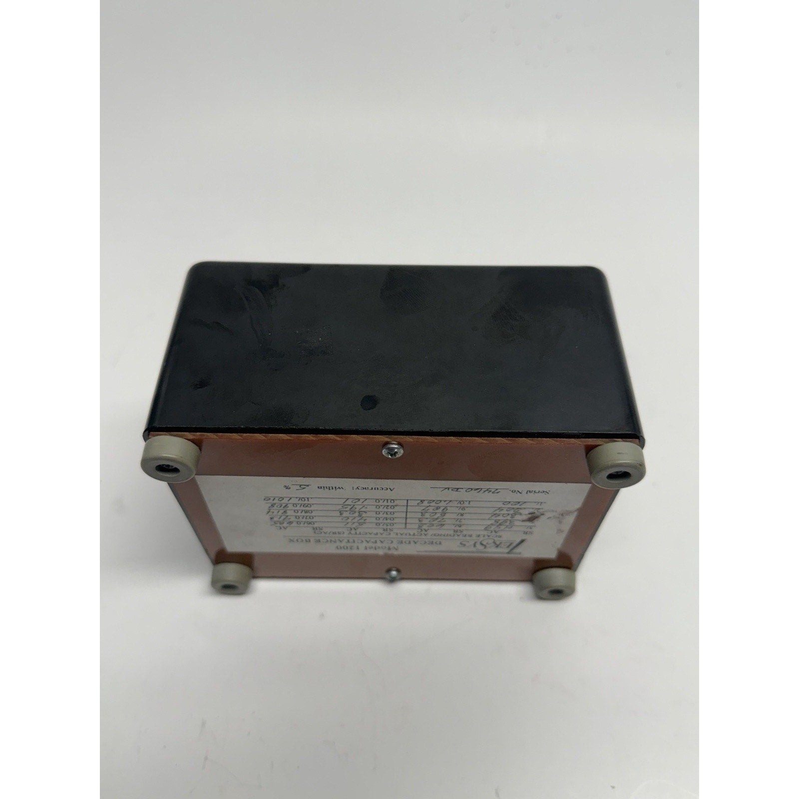 VTG Microfarads Decade Capacitor CP83596-00 Decade Capacitance Box Model 1200