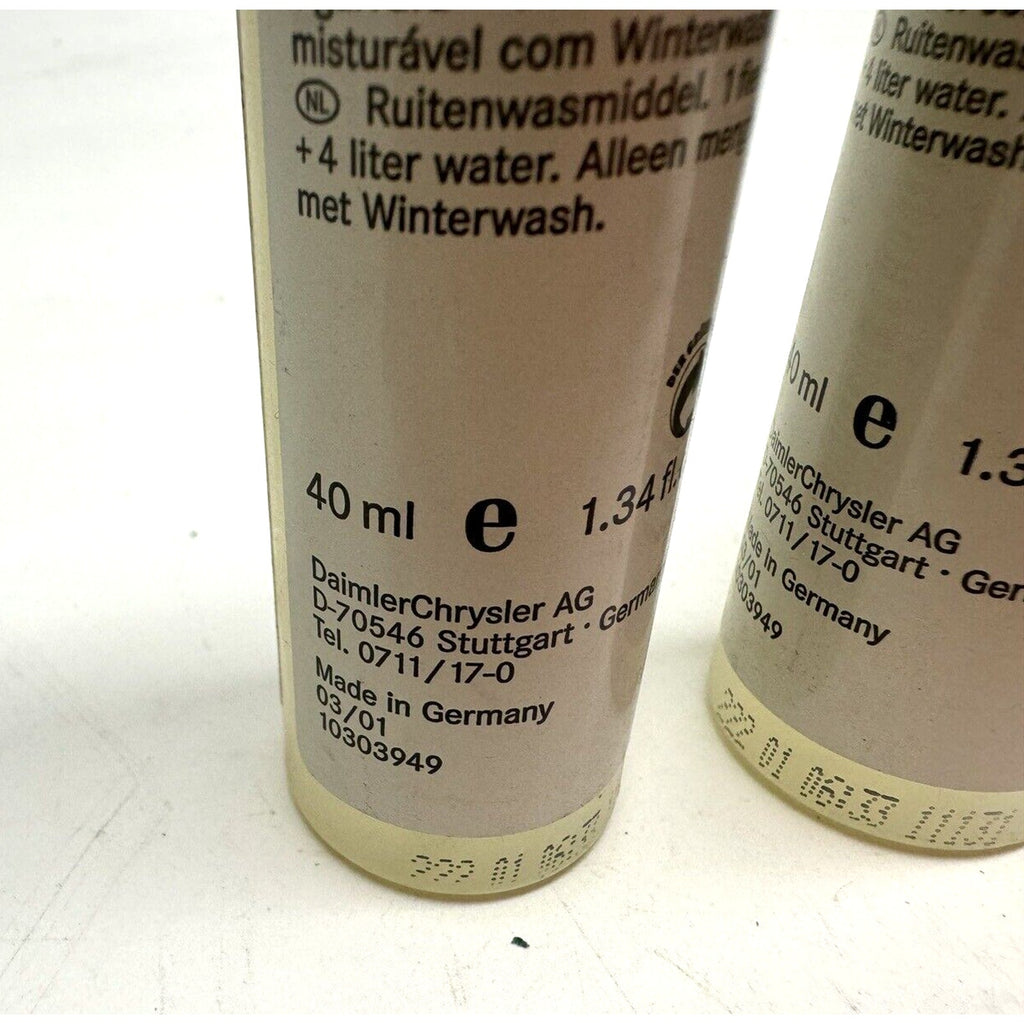 LOT OF 2 Mercedes-Benz FORMEL VR 9422 Roadster Windshield Washer FLUID ADDITIVE