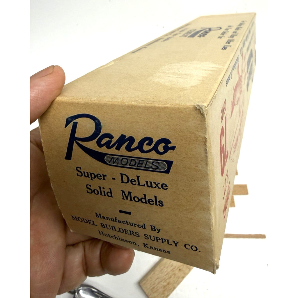 VINTAGE NOS 50s Ranco Models Kellet Auto Giro Airplane Kit by Model Builders Sup
