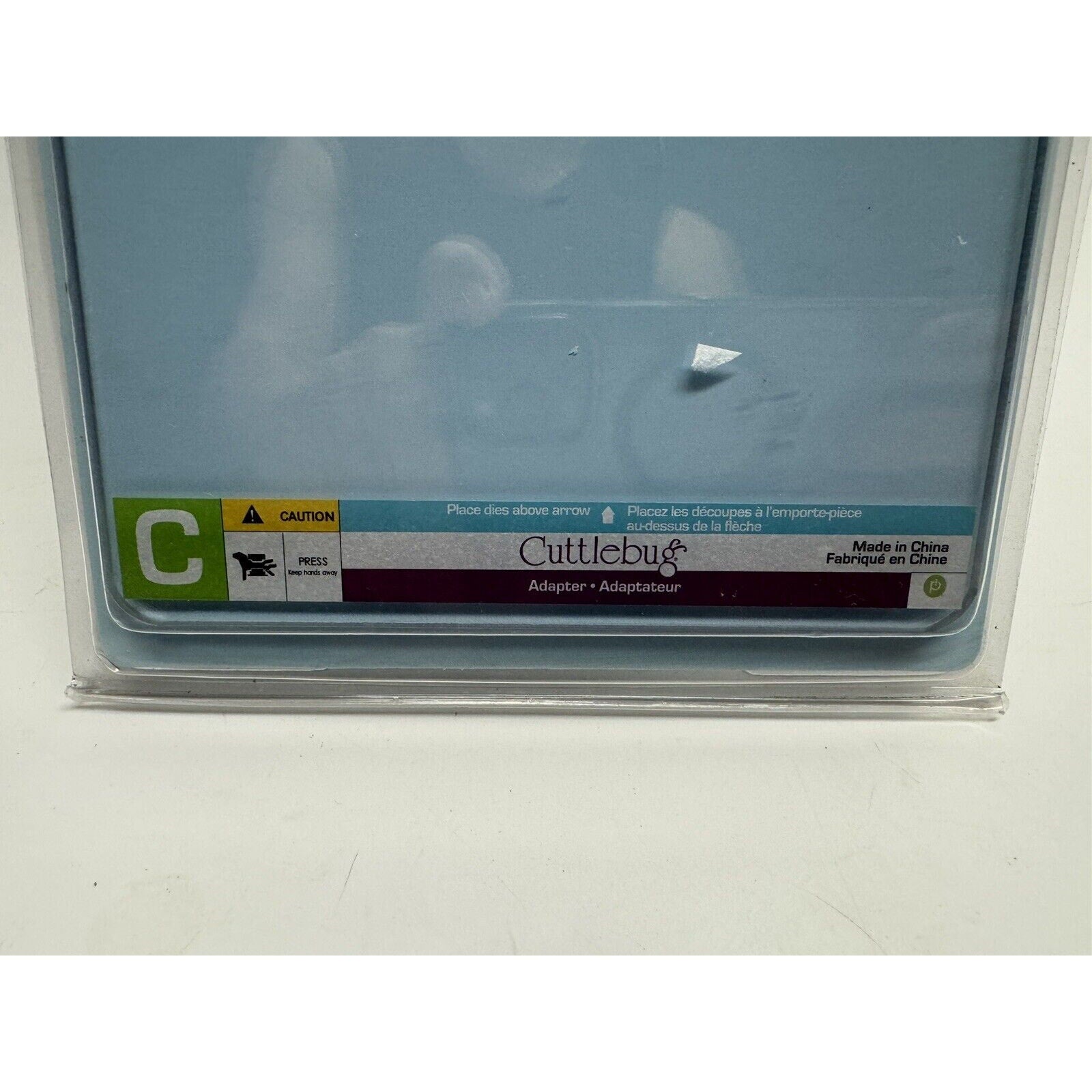 VINTAGE NOS SEALED Cricut Cuttlebug C Adapter Plate 20000202