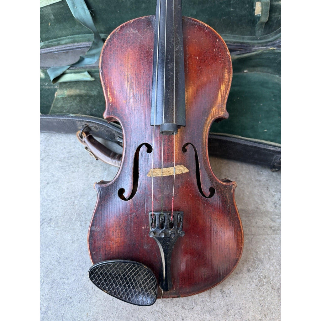 Vintage Stradavarius style 4/4 Violin w/Case ~~Missing String~~