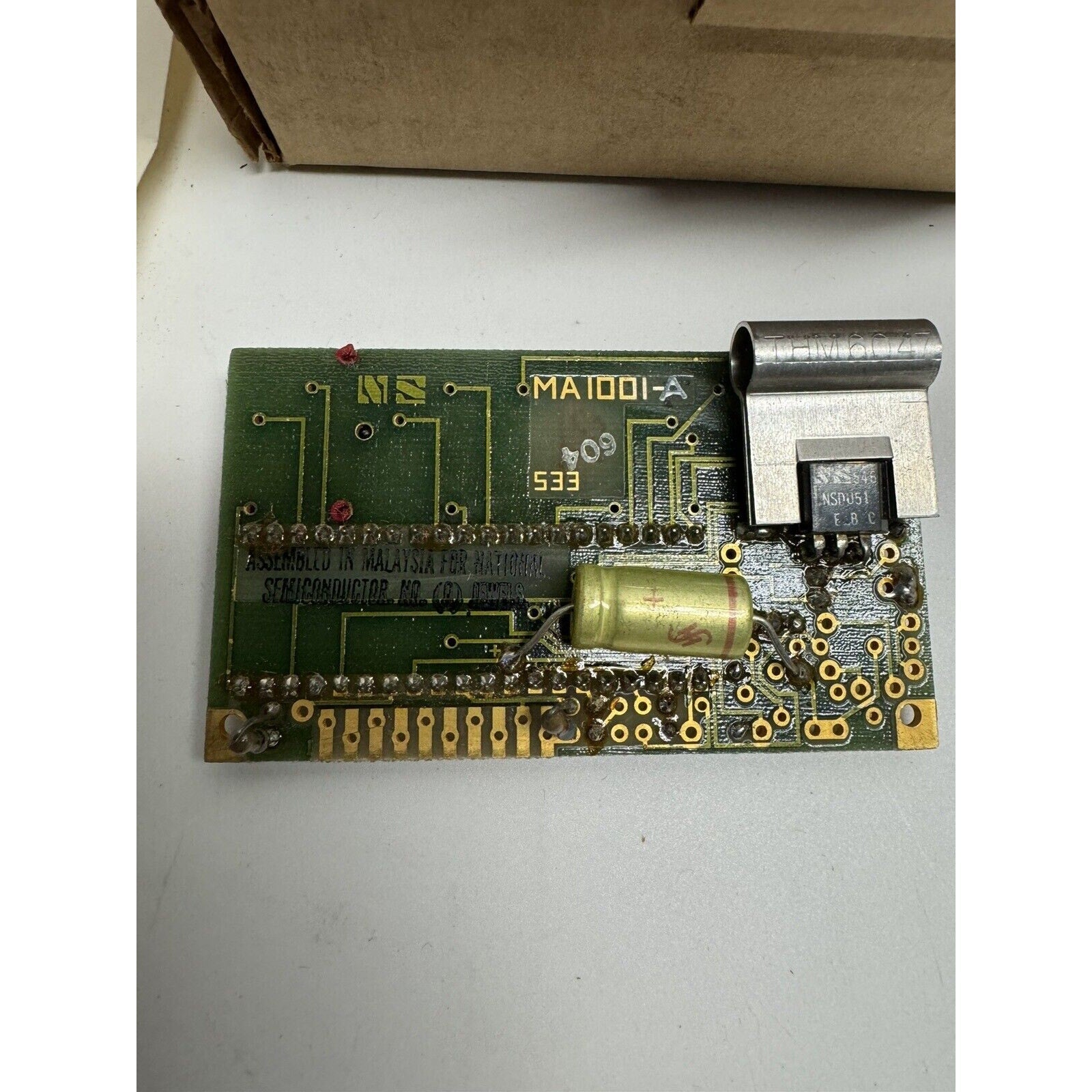 Vintage RARE 1976 MA1001A Set LED Display Digital Electronic Clock Module