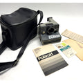 Vintage 80s Polaroid The Button Instant Land Camera w/ Manual & Case