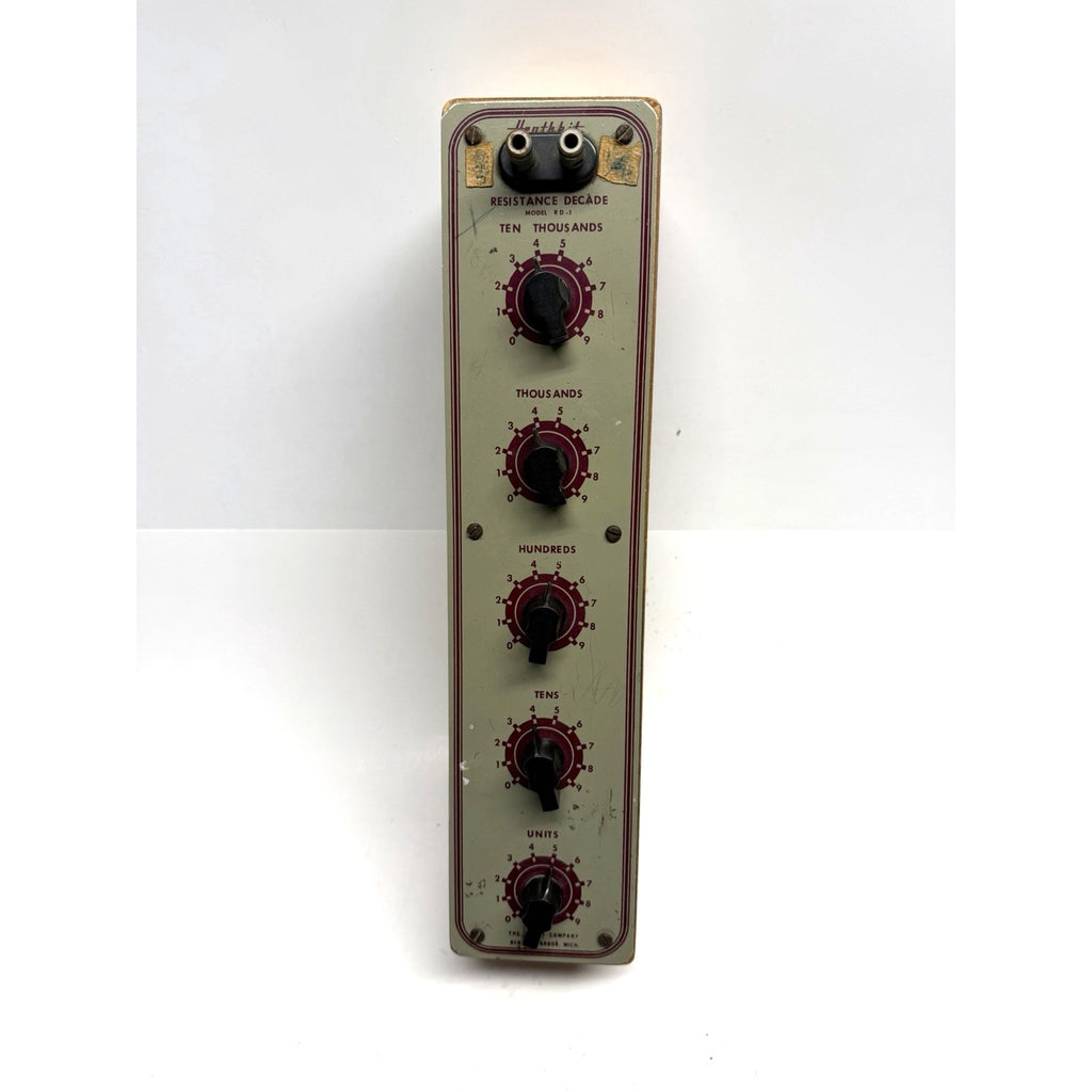 Vintage Heathkit Resistance Decade Model RD-1 Decade Box