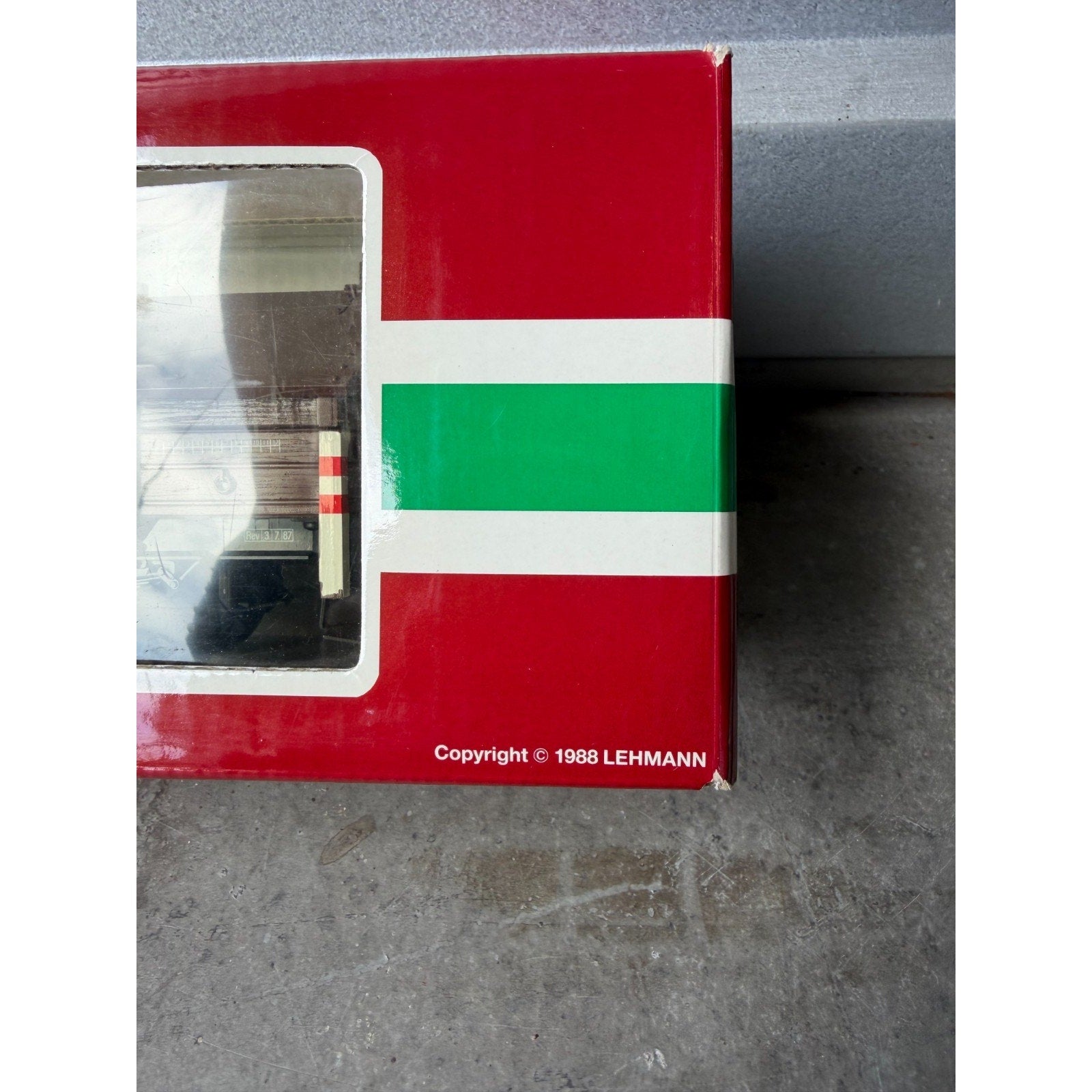 VINTAGE NOS LGB 4111 Covered Gondola Train Car - Made in W. Germany