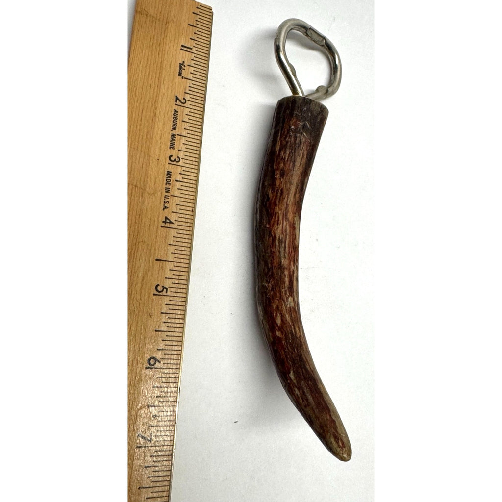 Vintage Bottle Opener Deer Stag Horn Antler Handle