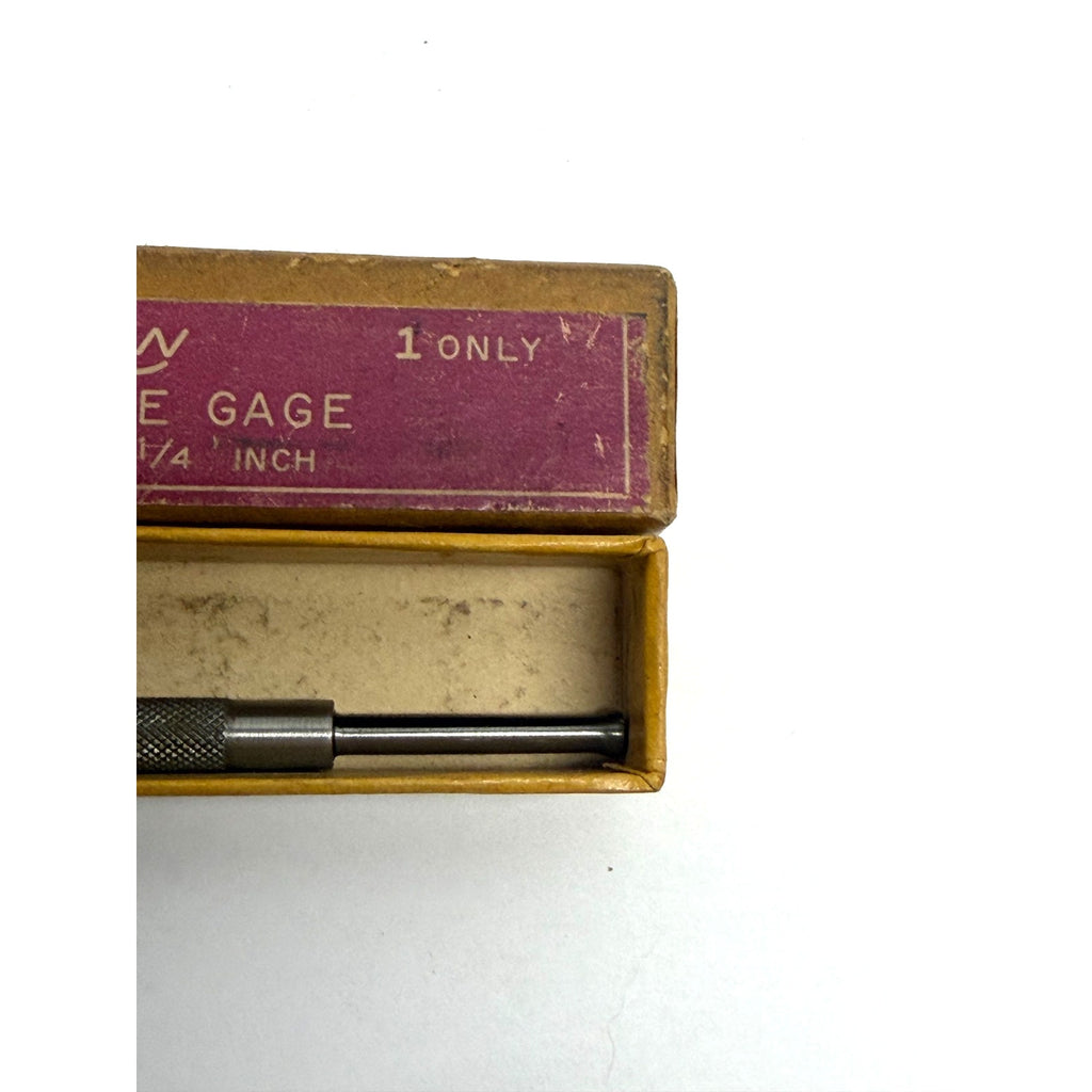 Vintage Lufkin No. 78B Small Hole Gage 3/16" to 1/4" Machinist Tool with Box