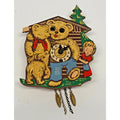 Vintage Engstler Germany Clock The 3 Bears Untested