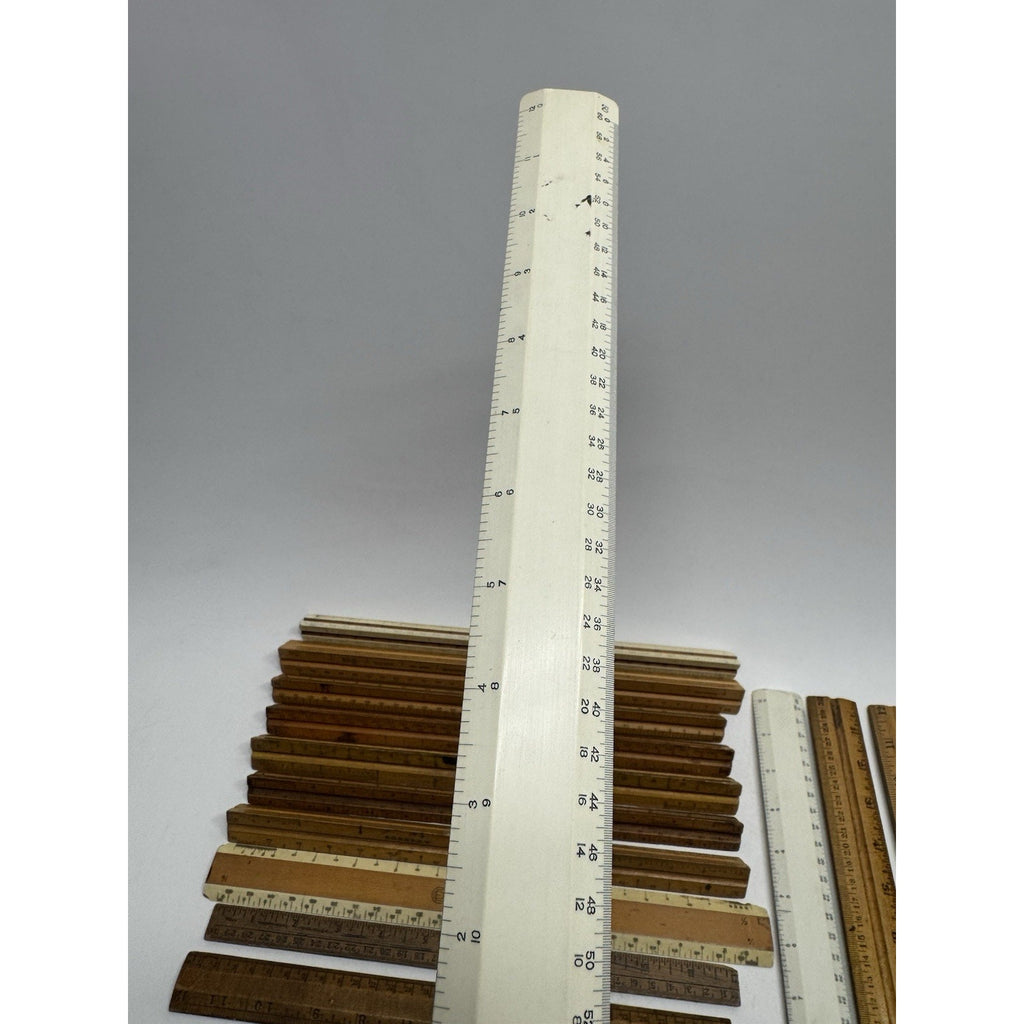 Vintage Drafting Rulers Lot Of 15 Keuffel & Esser, Dietzgen Made in USA