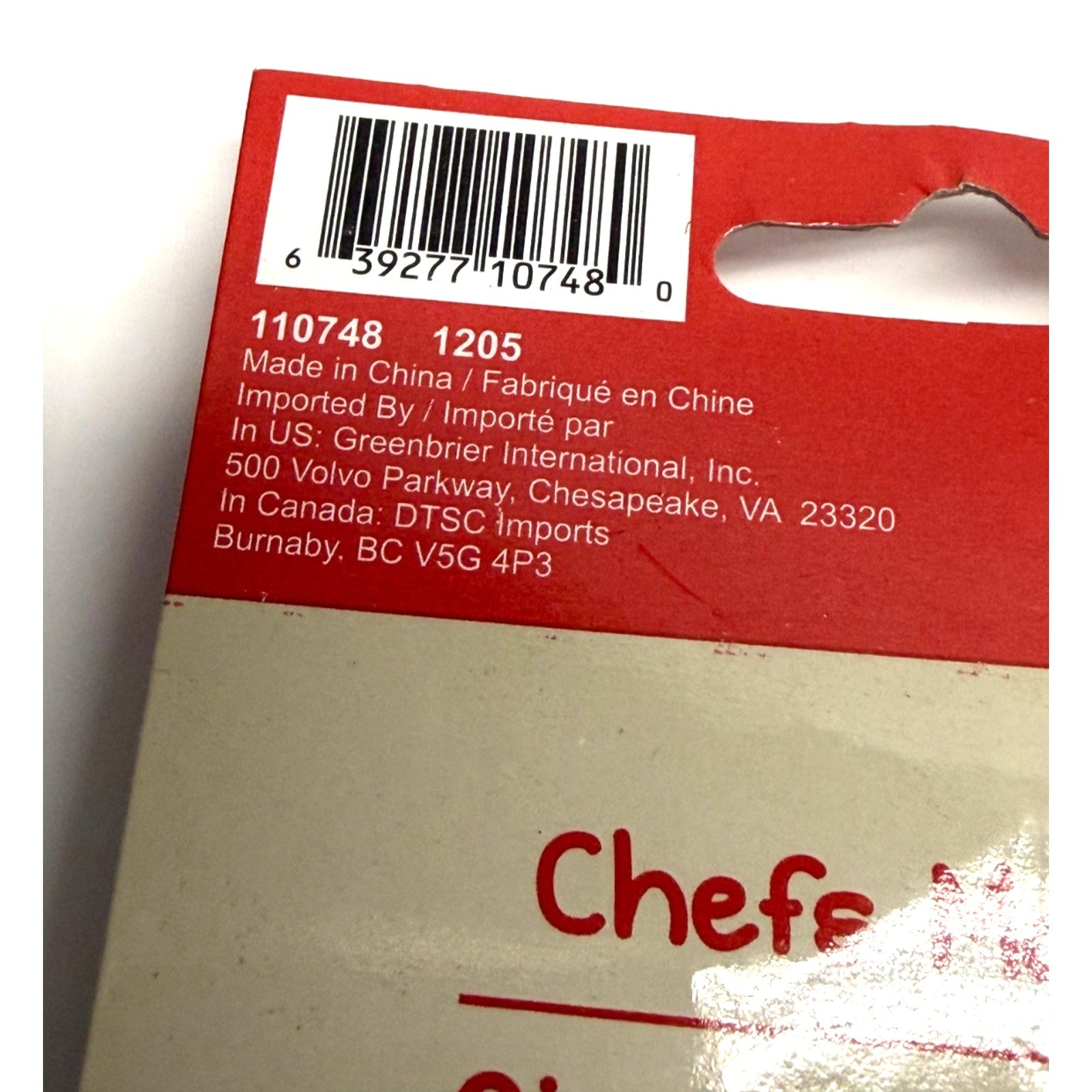 Vintage FACTORY SEALED Lot of 2 - Chef Refrigerator Magnets – Aimants de Chef