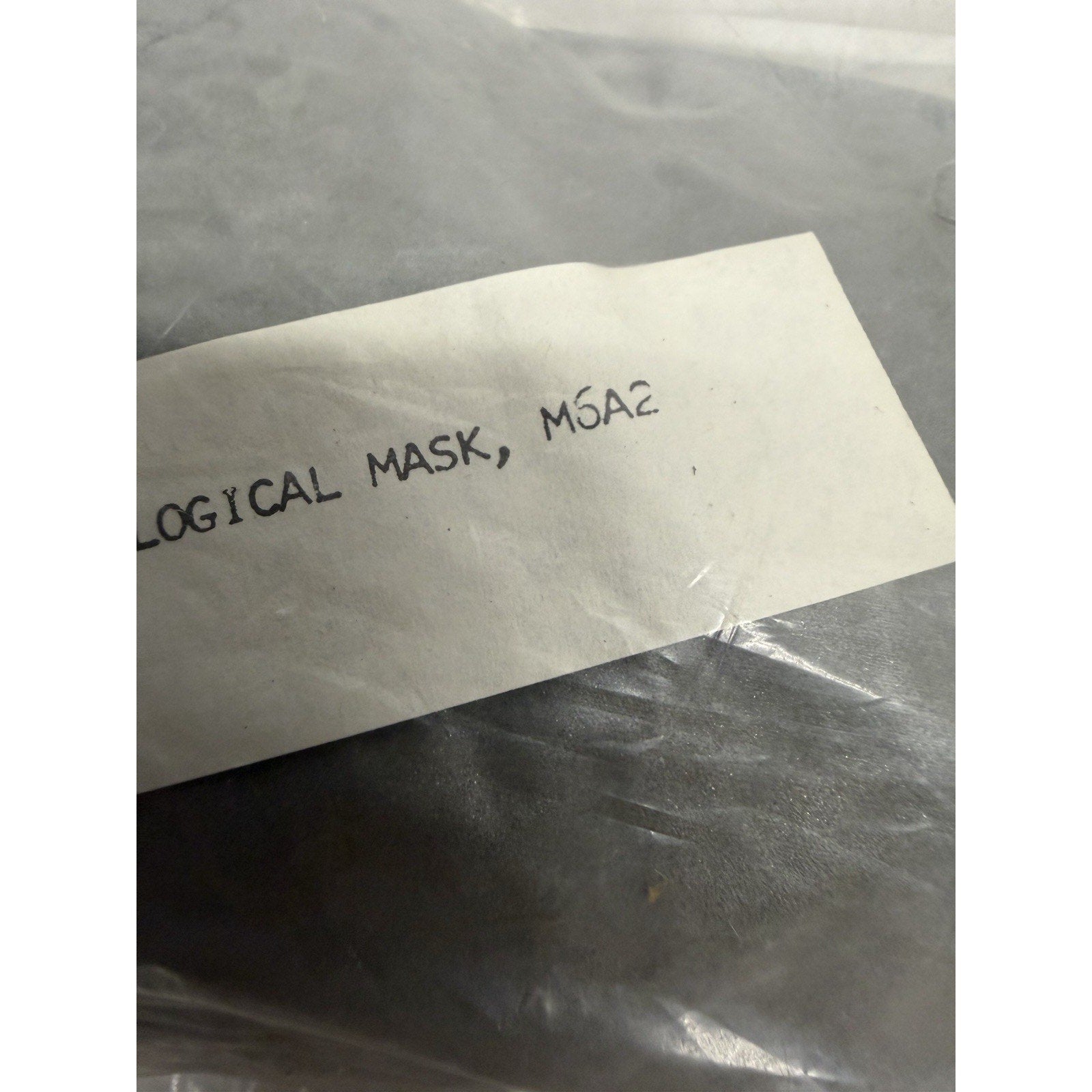 Vintage NEW SEALED Military Chemical Biological Mask Hood 4240-00-999-0420 M6A2