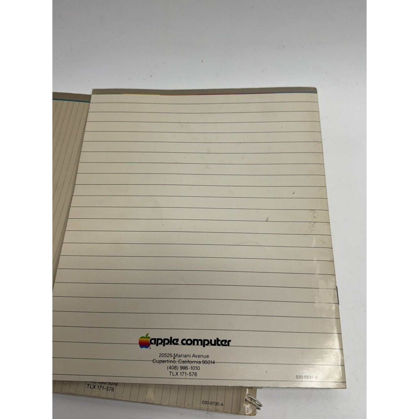 Vintage Apple ImageWriter Printer User’s Manual Reference & Guide Part I & II